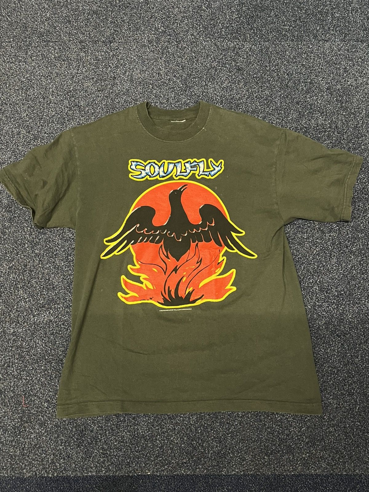 Band Tees × Vintage 2000 Vintage Soulfly Back To The Primitive Band Metal Tee Size US L / EU 52-54 / 3 - 1 Thumbnail