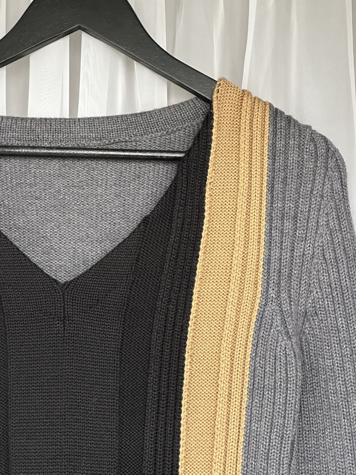 Miu Miu × Prada × Vintage MIU MIU SS2015 Inside Out Knit Wool Sweater prada Vintage S Size US S / EU 44-46 / 1 - 5 Thumbnail