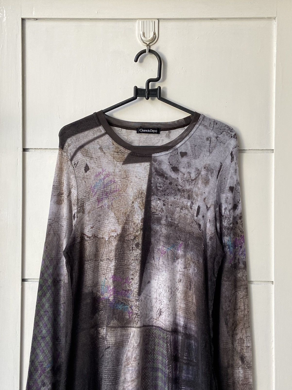 Designer × Japanese Brand CHAMOIS DEPO Motive T-shirt Size US XXS / EU 40 - 11 Thumbnail