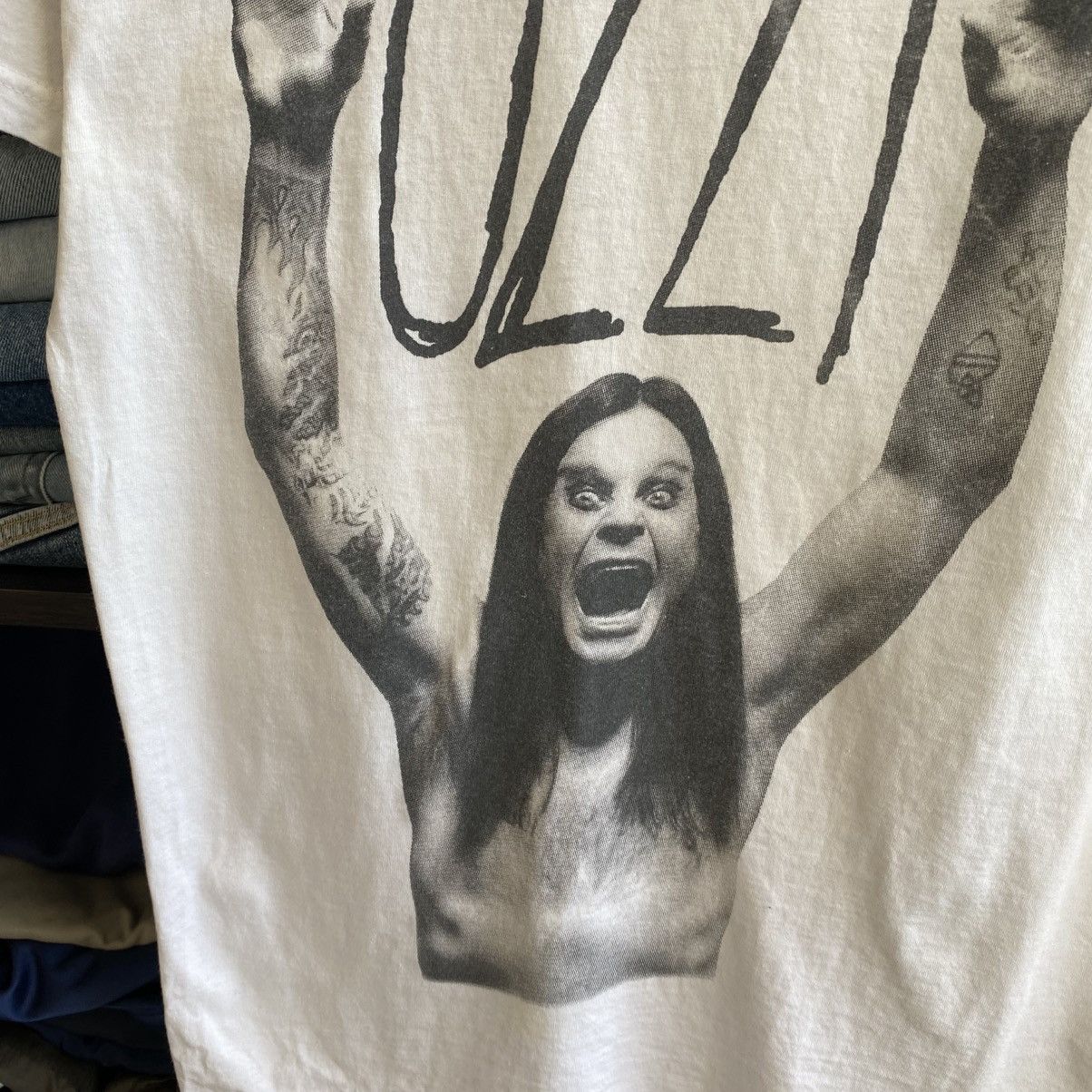Band Tees Vintage Ozzy Osbourne Black Sabbath Big Logo rock band tee Size US S / EU 44-46 / 1 - 4 Thumbnail