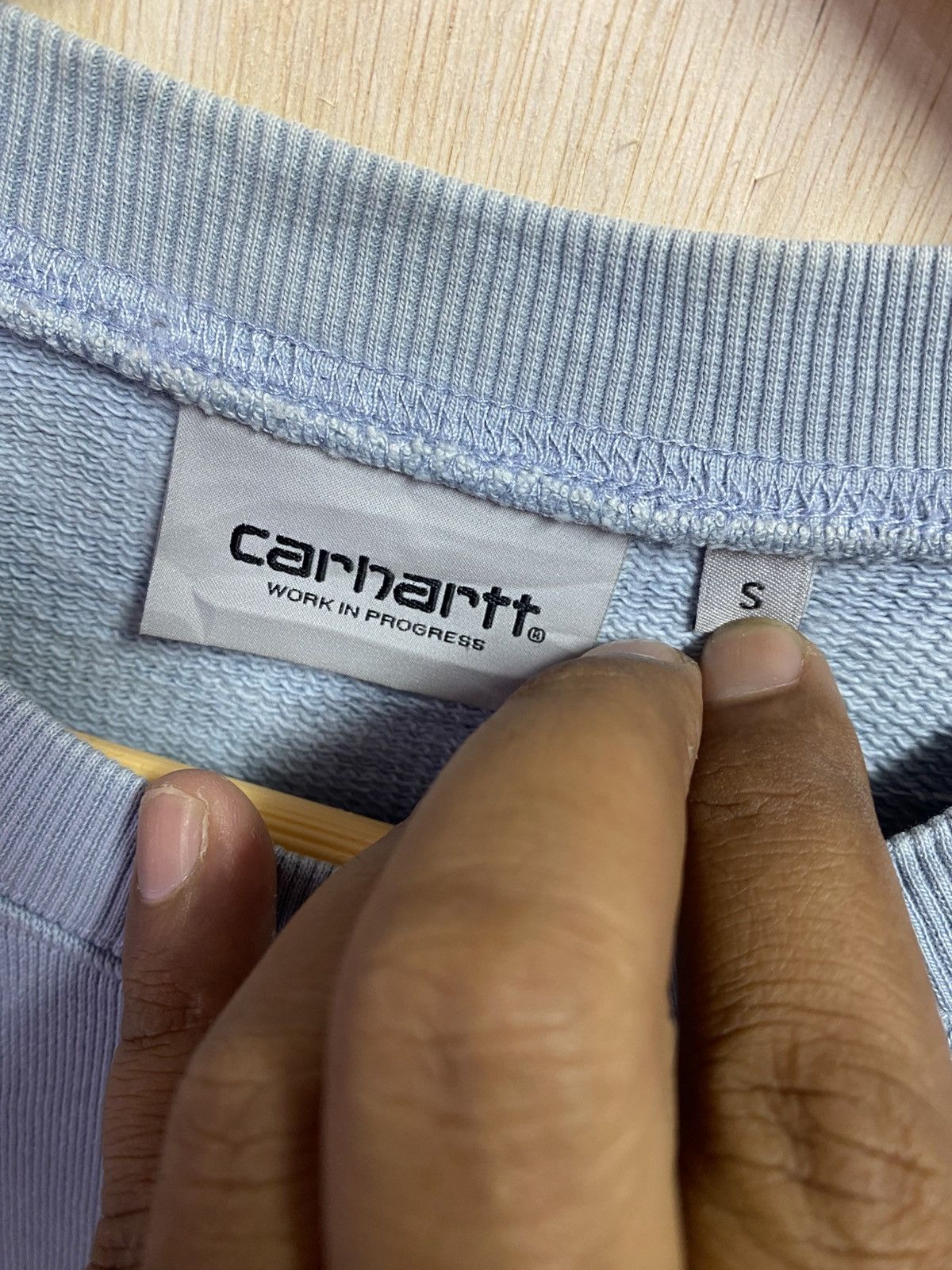 Carhartt Carhartt WIP Pocket Sweatshirt in a storm blue Size US XL / EU 56 / 4 - 3 Thumbnail