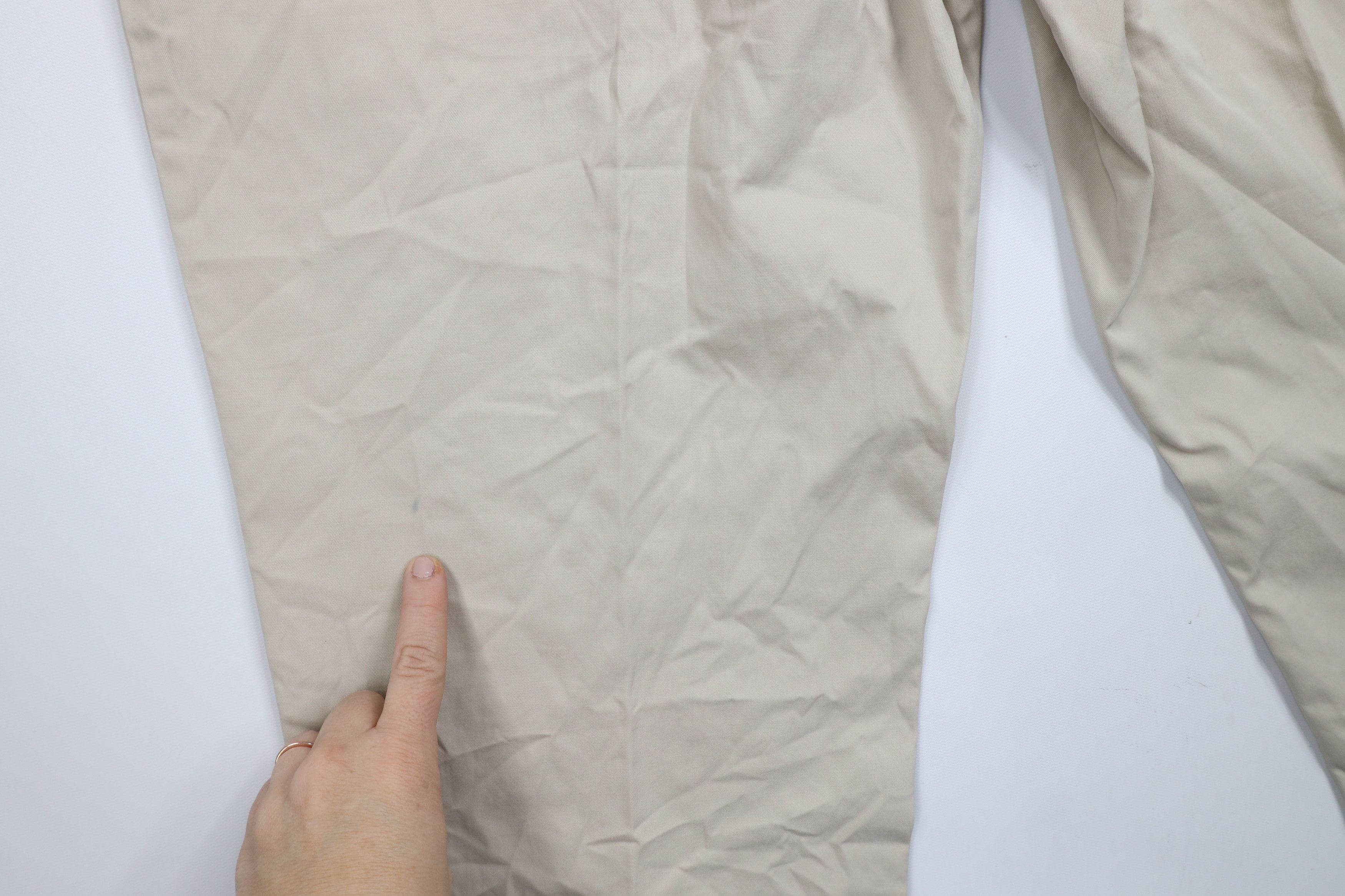 Ralph Lauren × Vintage Vintage 90s Ralph Lauren Chino Pants Trousers Beige Cotton Size US 36 / EU 52 - 11 Thumbnail