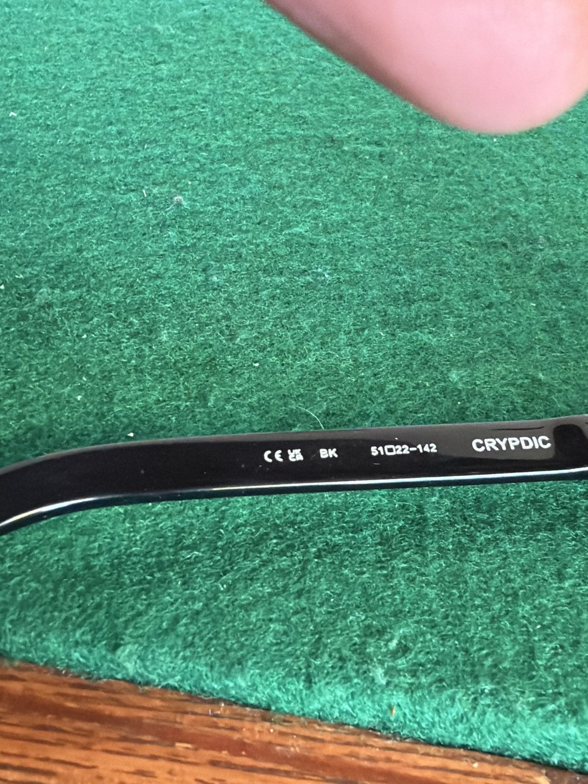 Chrome Hearts Chrome Hearts Crypdic Glasses Size ONE SIZE - 8 Thumbnail