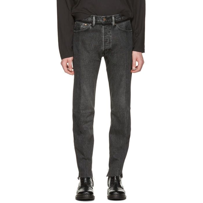 Vetements Vetements 2017 black reconstructed levis Size US 32 / EU 48 - 1 Thumbnail