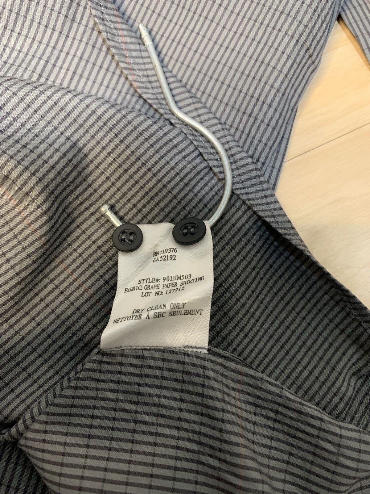 Helmut Lang Helmut Lang Button Ups Plaid Shirt Size US S / EU 44-46 / 1 - 9 Thumbnail