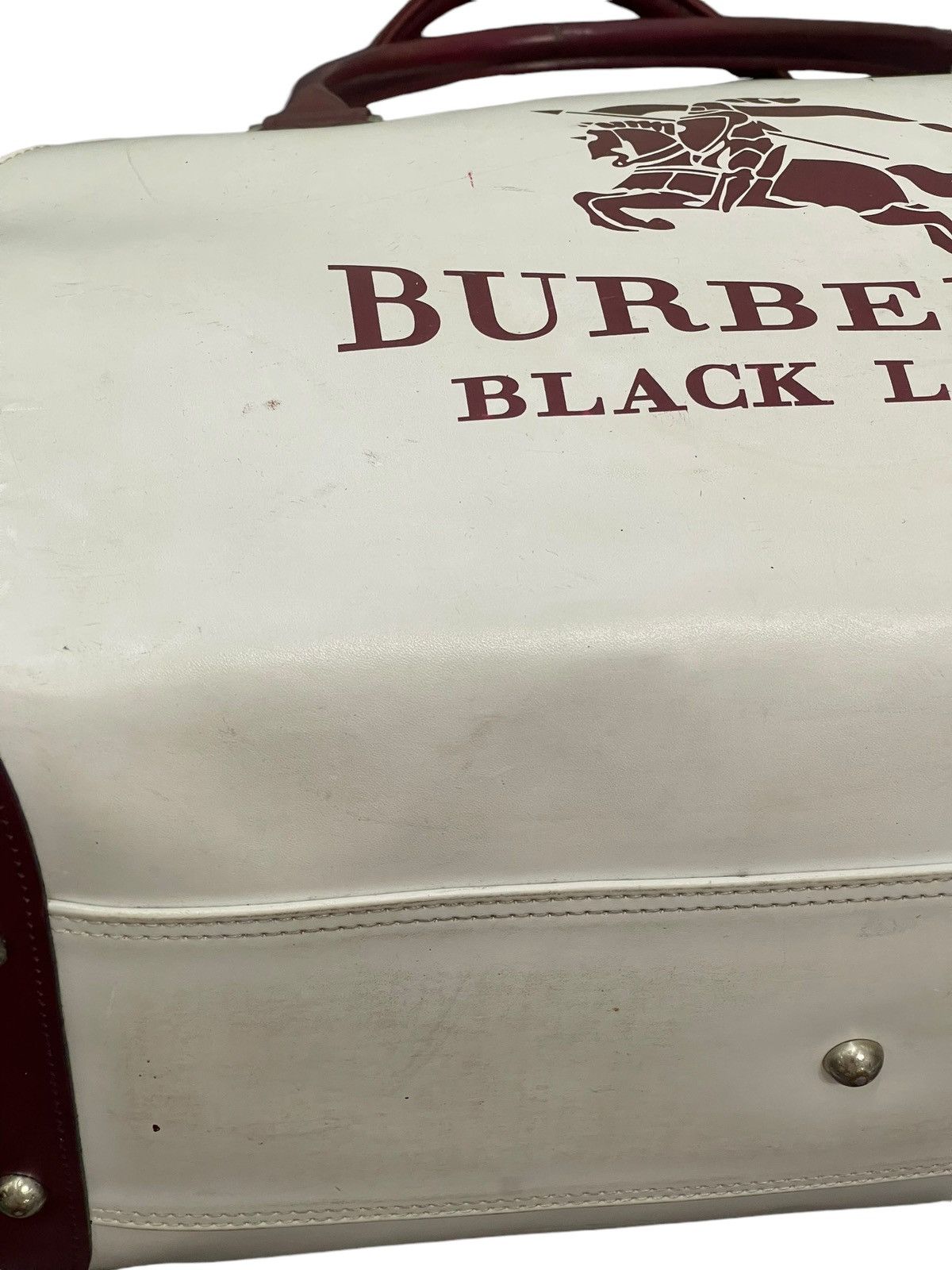 Burberry Limited Burberry Black Label Boston Duffle Bag 9🟩 Size ONE SIZE - 4 Thumbnail