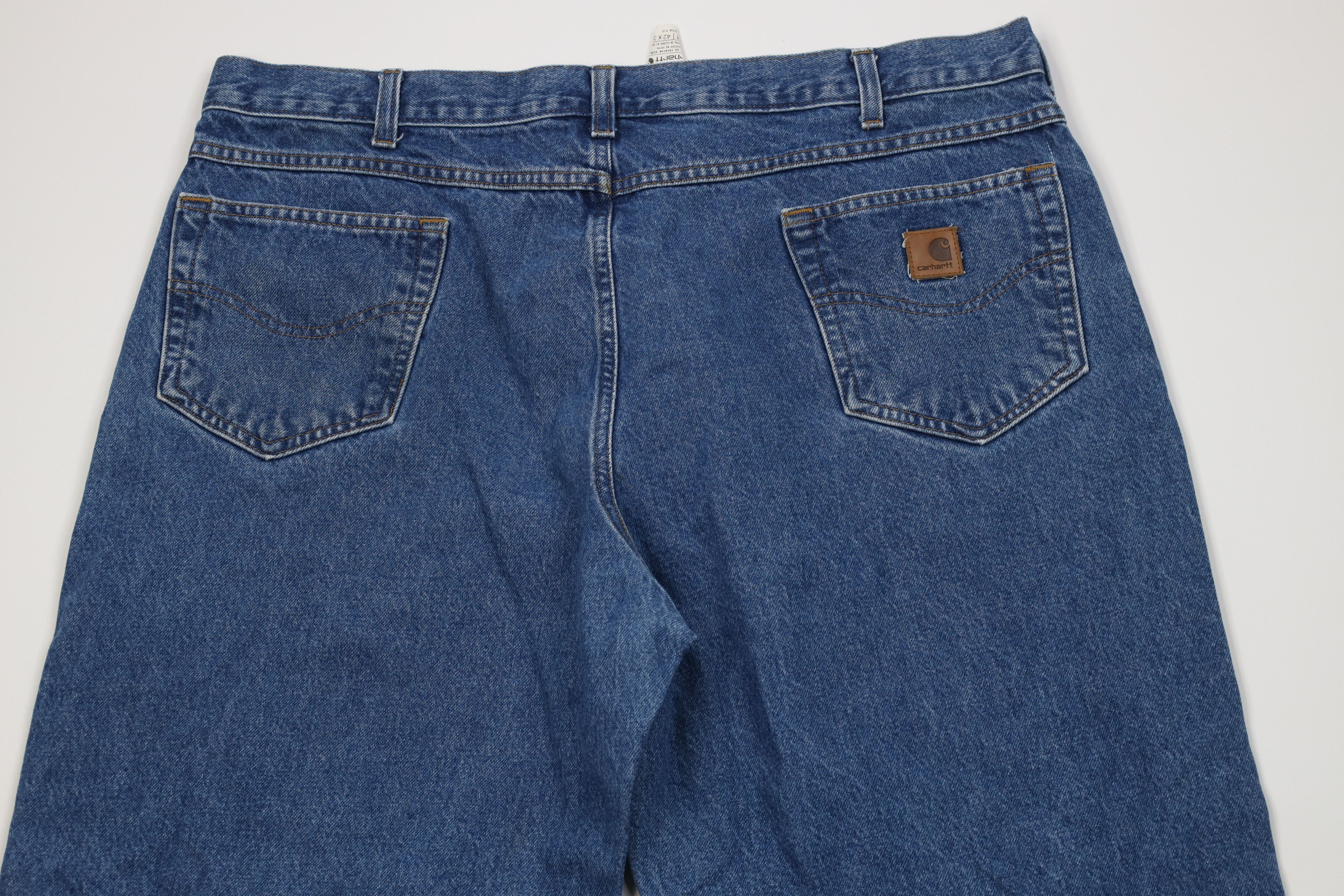 Carhartt Vintage Y2K Carhartt Loose Fit Wide Leg Denim Jeans Blue Size US 42 / EU 58 - 12 Thumbnail
