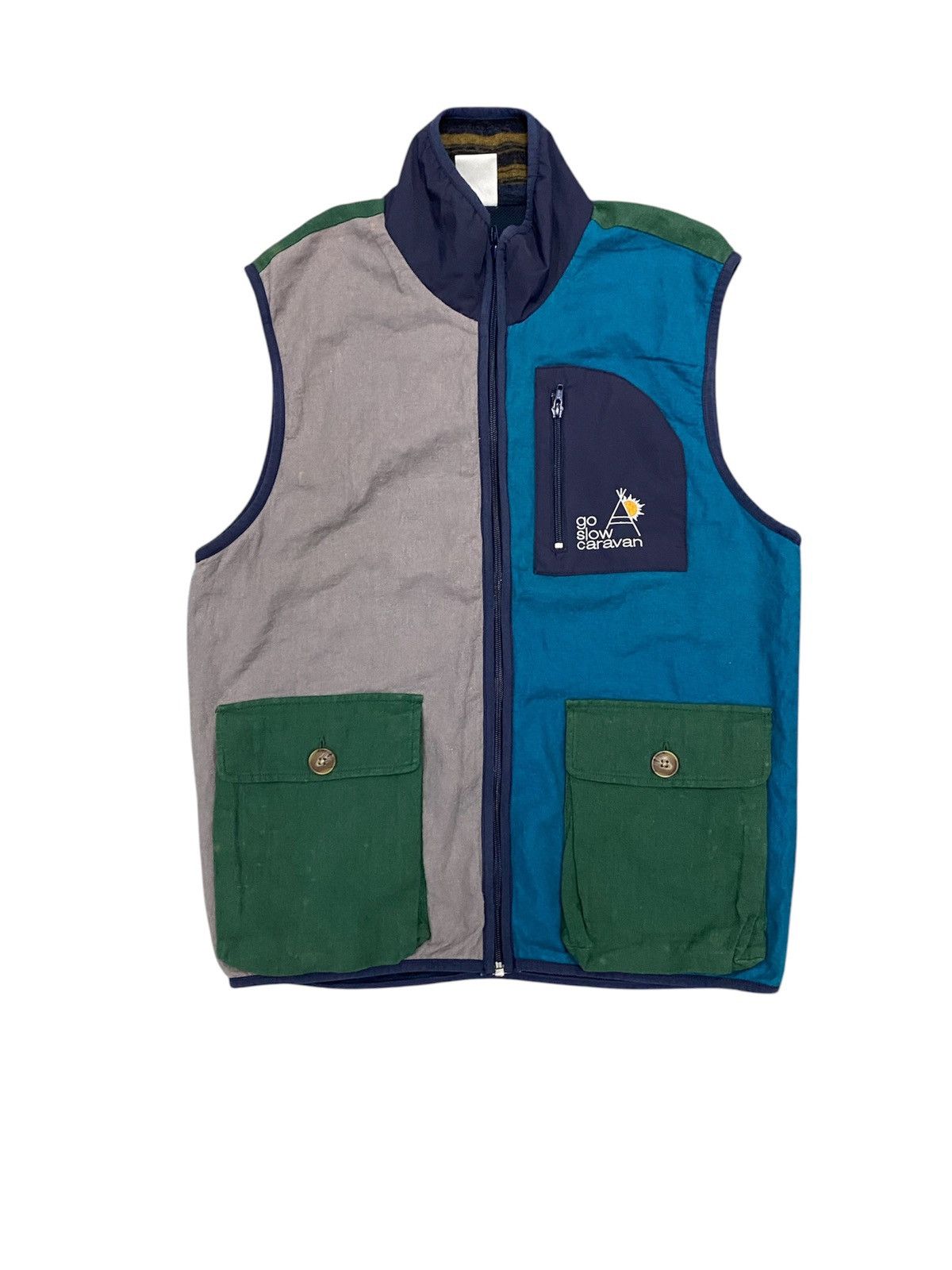 go slow caravan Go Slow Caravan multicolor vest Size US L / EU 52-54 / 3 - 1 Thumbnail