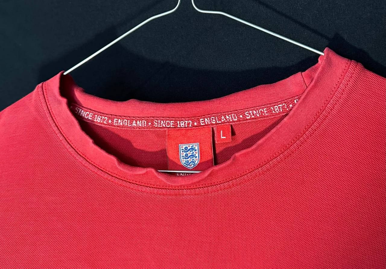 Other England Red Football T-Shirt cotton soccer Size US L / EU 52-54 / 3 - 4 Thumbnail