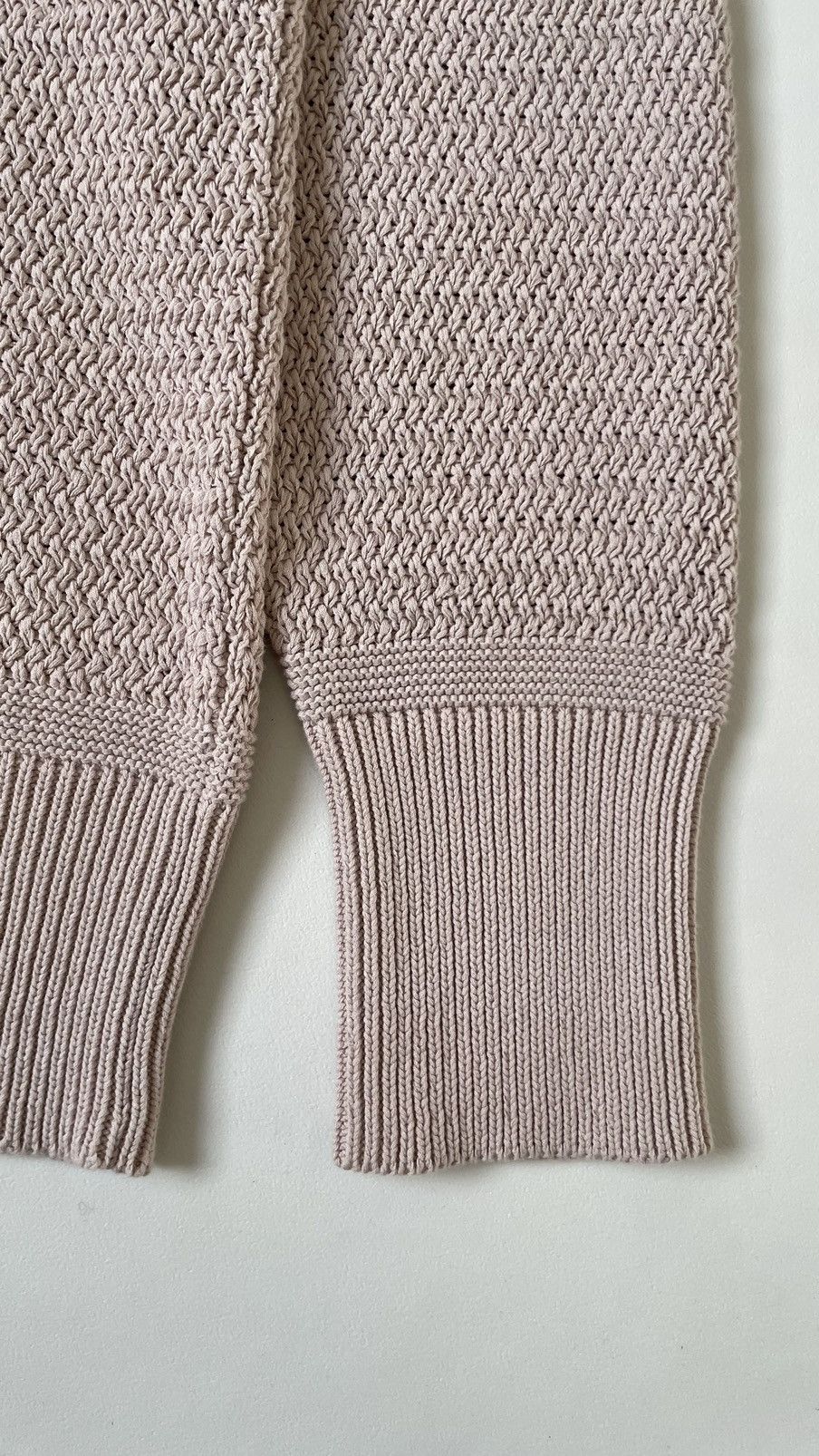Craig Green Sample Pink Crochet Knit Sweater Size US M / EU 48-50 / 2 - 7 Thumbnail
