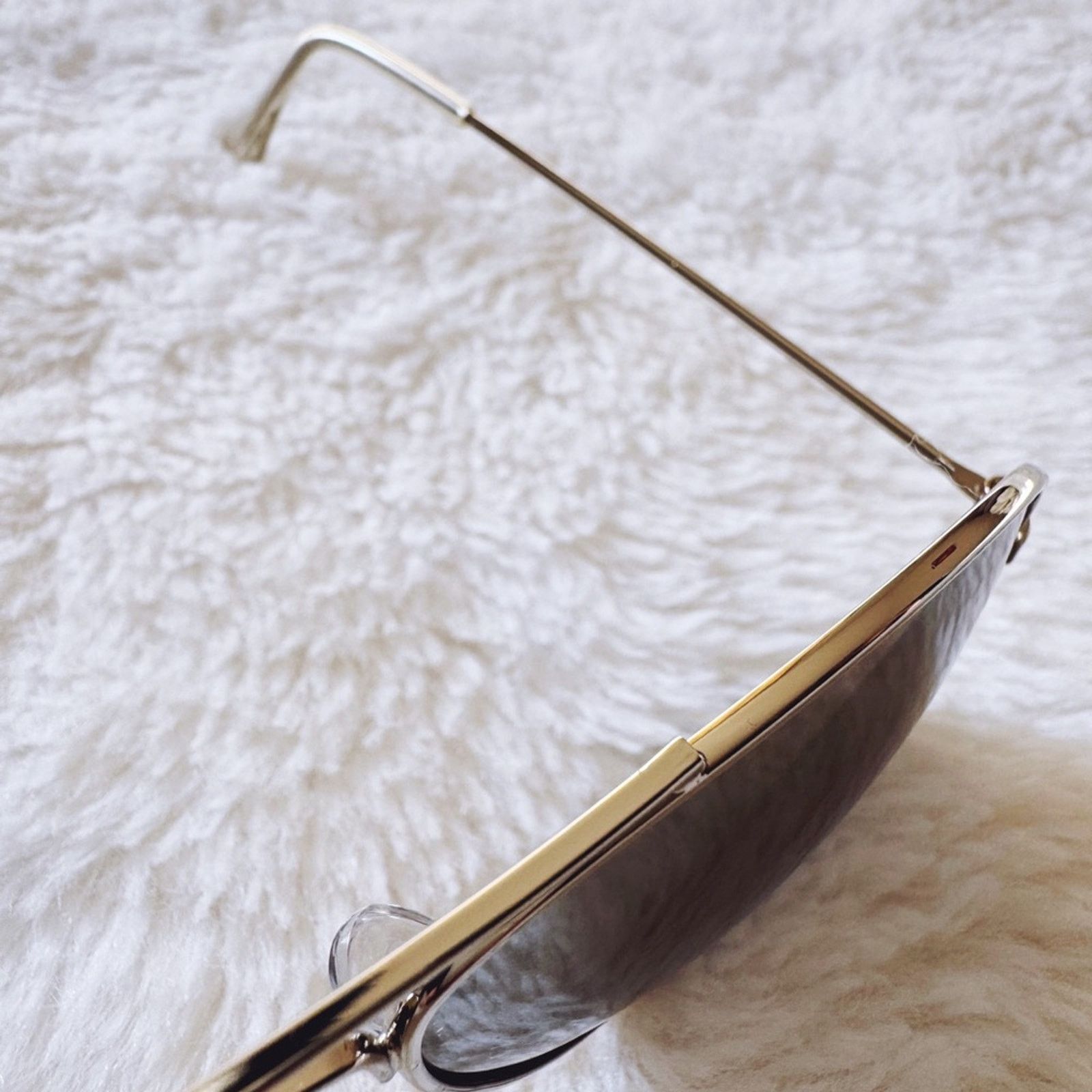 Other Francine Silver W/ Mirrored Lenses Aviator Sunglasses Size ONE SIZE - 6 Thumbnail