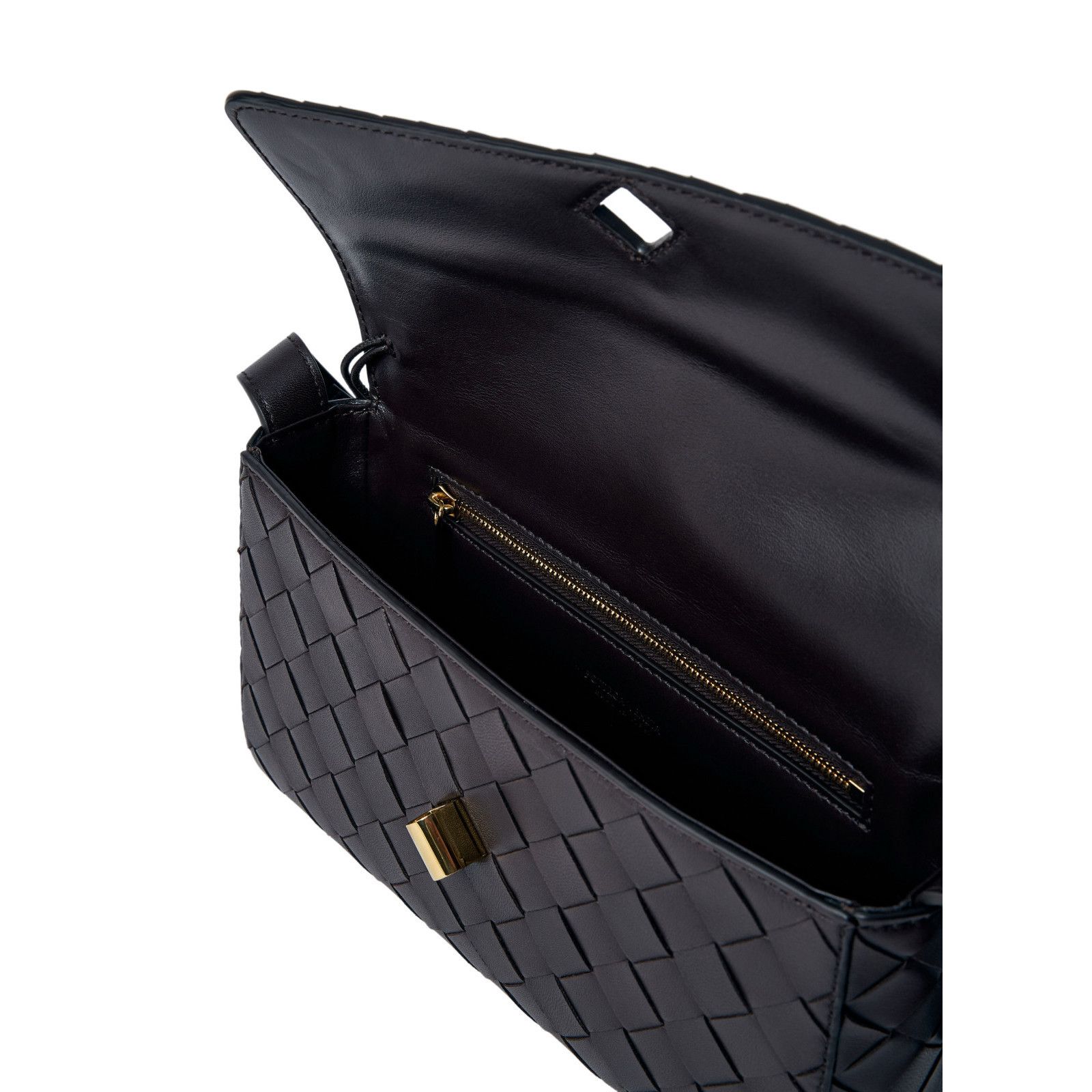 Bottega Veneta BOTTEGA VENETA Andiamo Fondant Leather Crossbody Bag New & A Size ONE SIZE - 4 Thumbnail