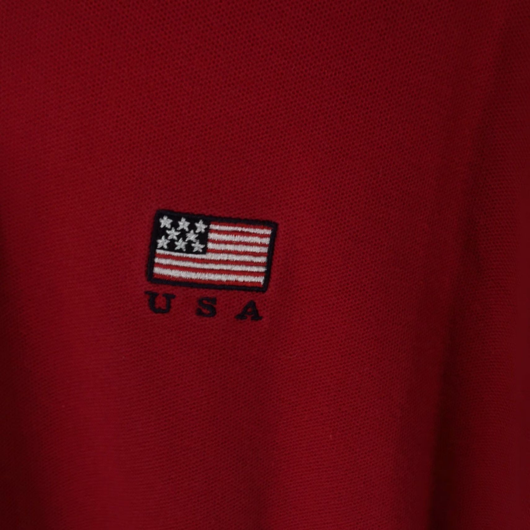 Vintage C And B Sport Red Casual Regular Short Sleeve Collared Polo T Shirt Size XLT Mens Size US XL / EU 56 / 4 - 3 Thumbnail