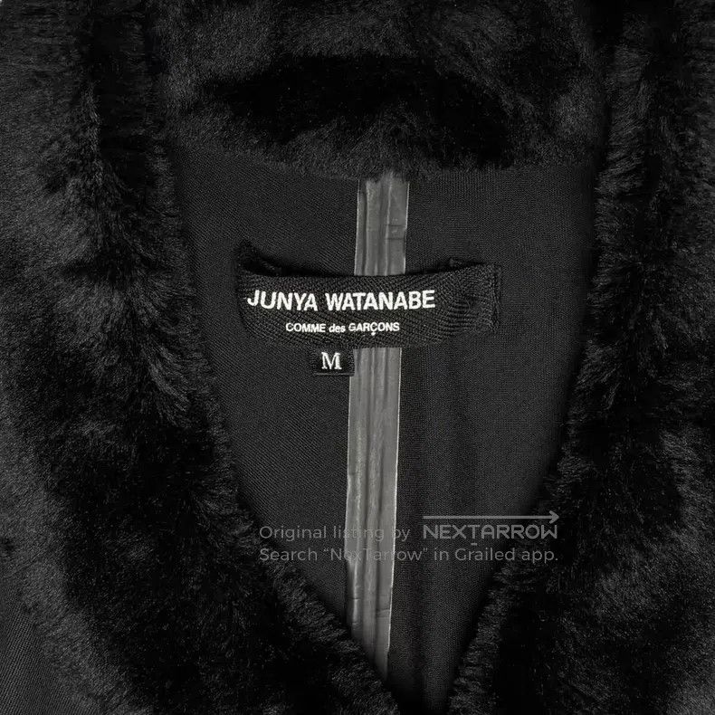 Junya Watanabe JUNYA WATANABE Asymmetrical 3D Cut Mermaid Fur Collar Vest Size M / US 6-8 / IT 42-44 - 6 Thumbnail
