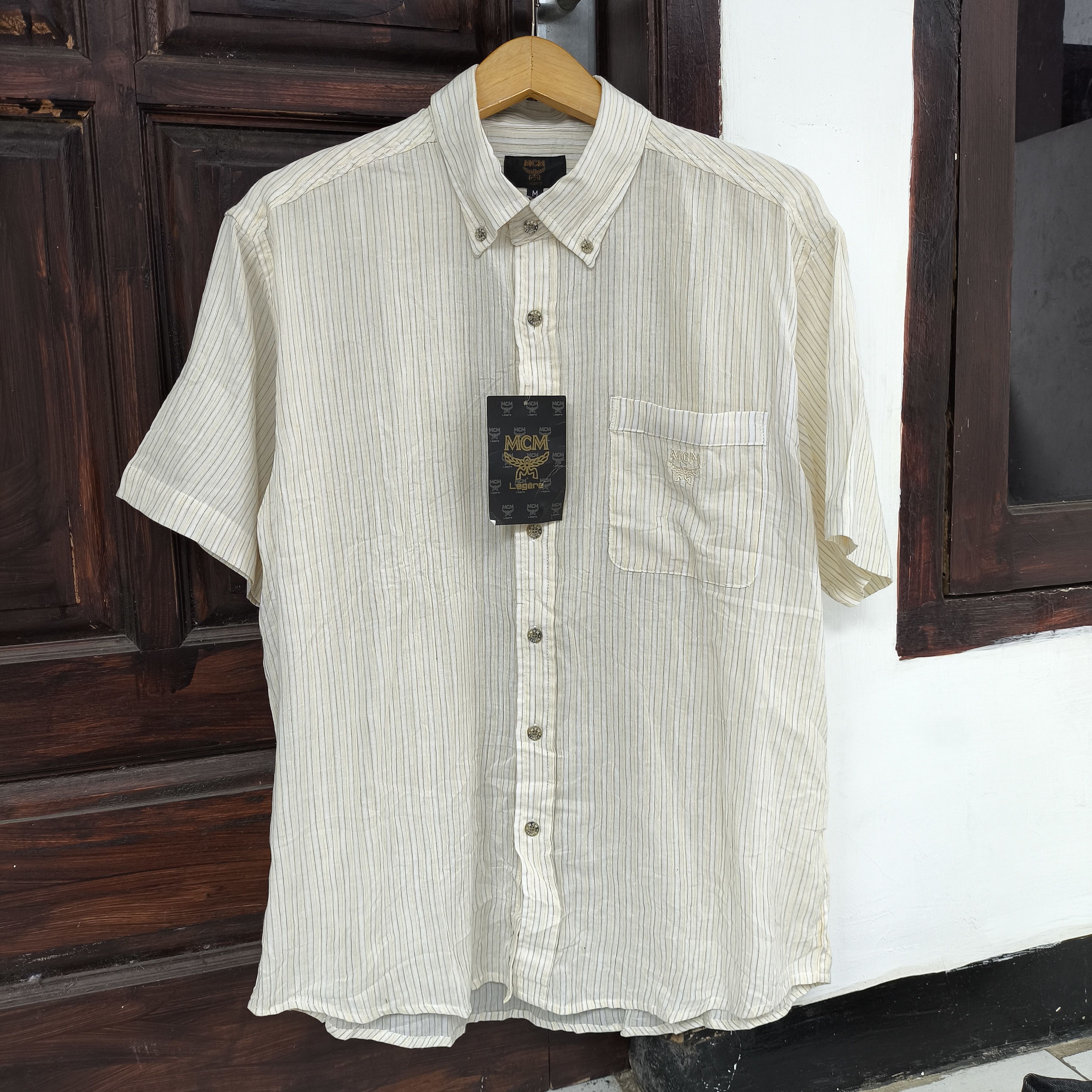 MCM Nwt Mcm shirt button up Size US M / EU 48-50 / 2 - 1 Thumbnail