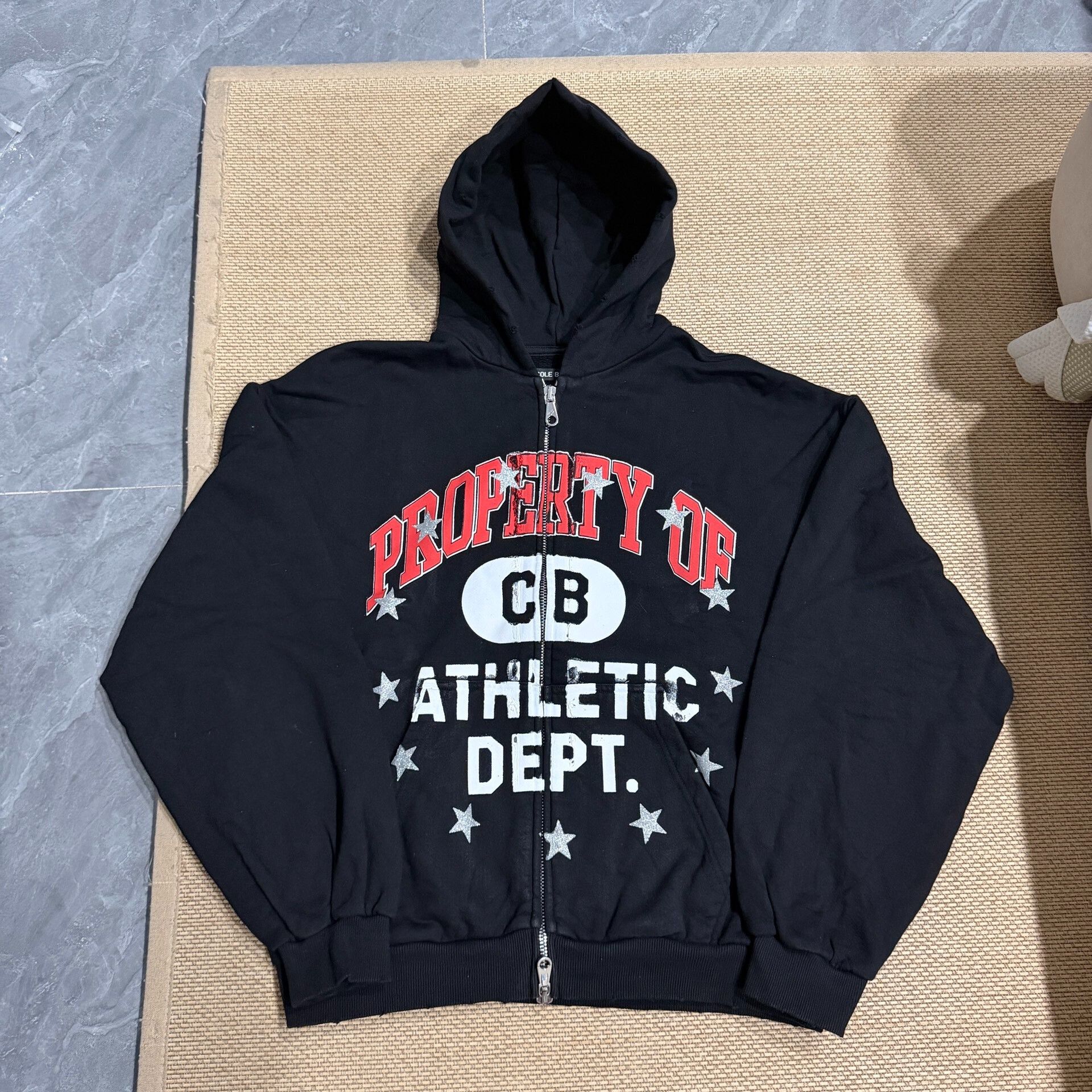 Cole Buxton Cole Buxton Star Print Zip Jacket Size US M / EU 48-50 / 2 - 1 Thumbnail