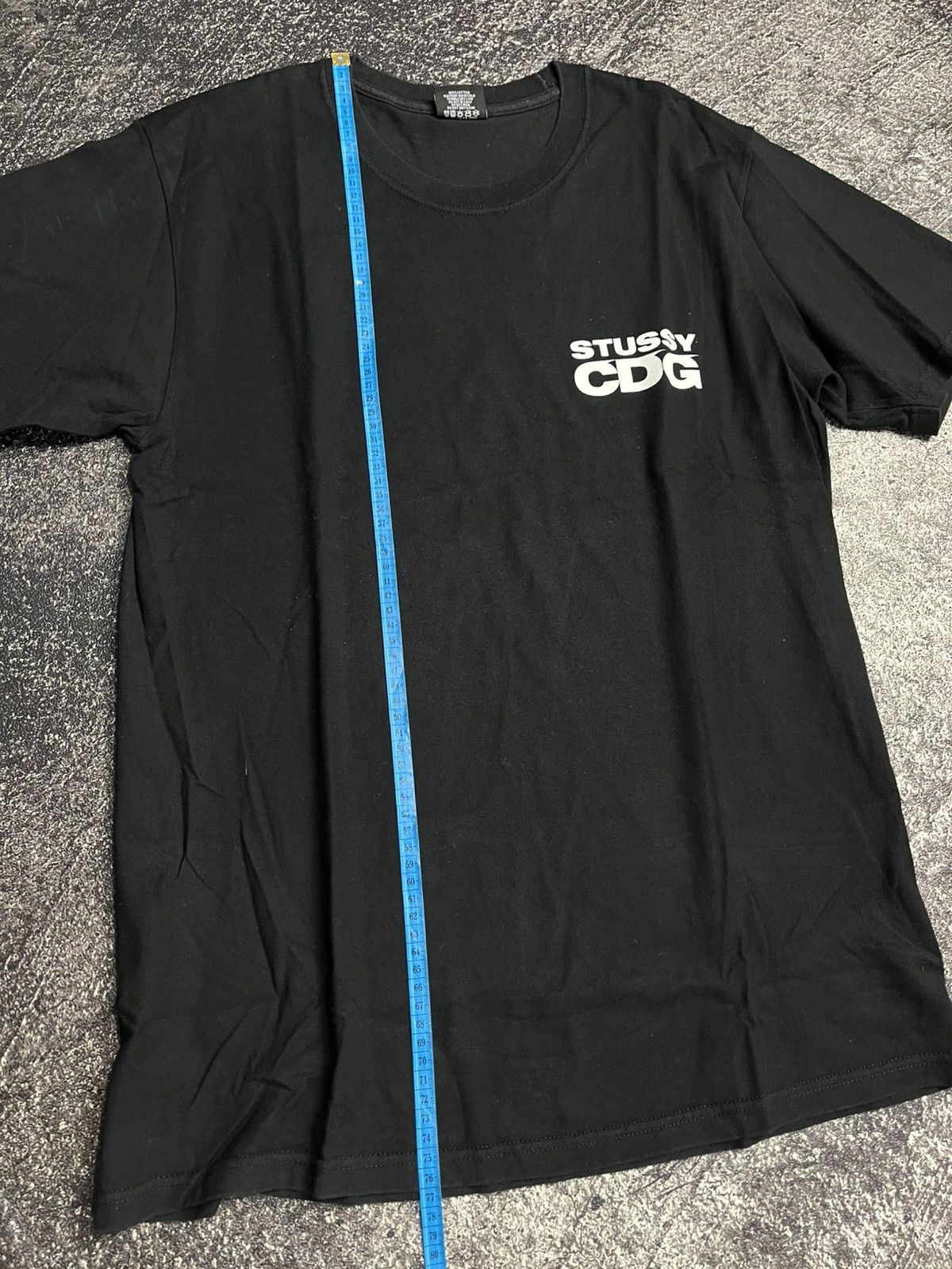 Comme des Garcons × Stussy Stussy X CDG Black T-Shirts Size US M / EU 48-50 / 2 - 5 Thumbnail