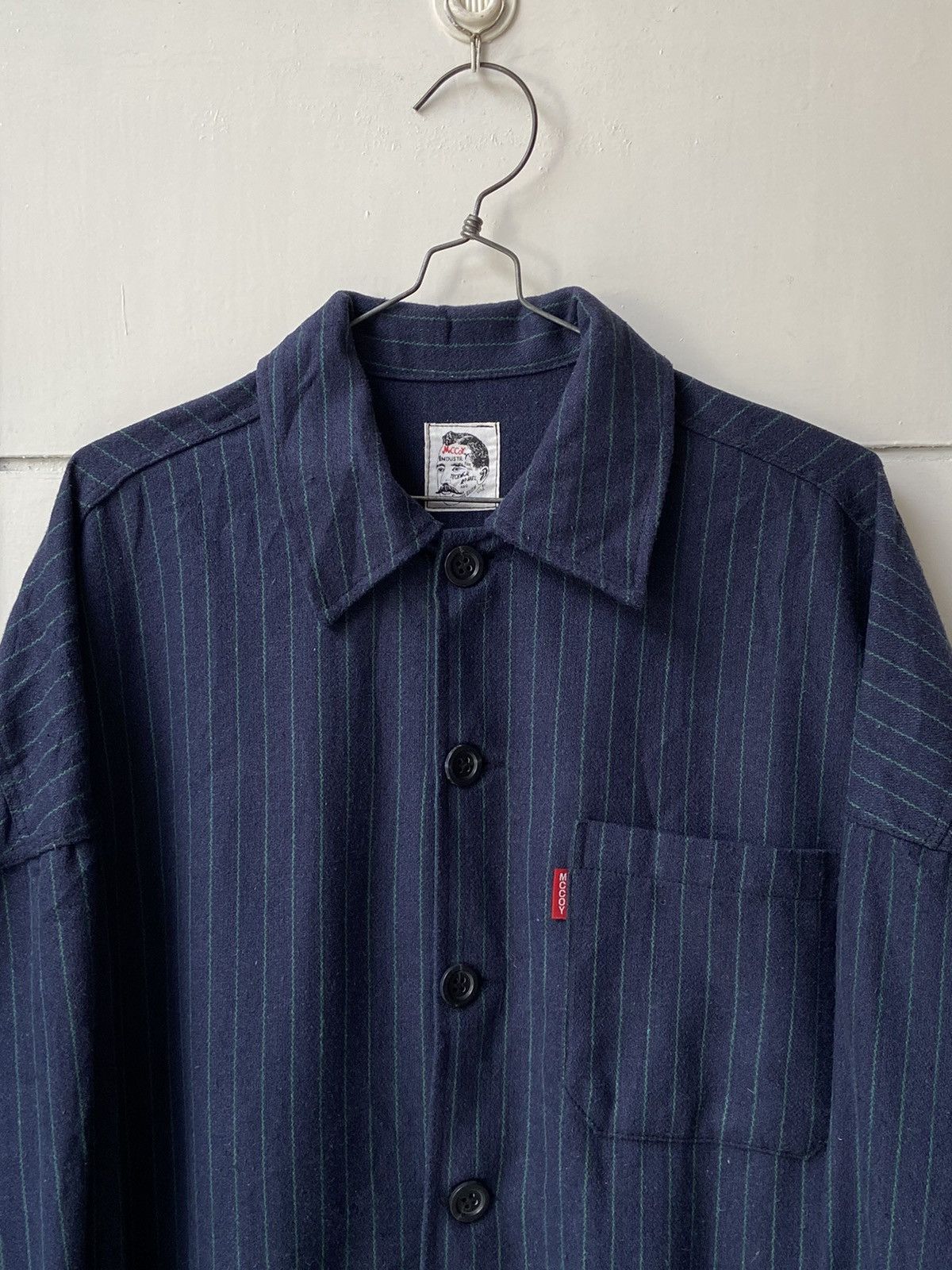 Designer MCCOY Stripped Shirt Size US XXL / EU 58 / 5 - 3 Thumbnail