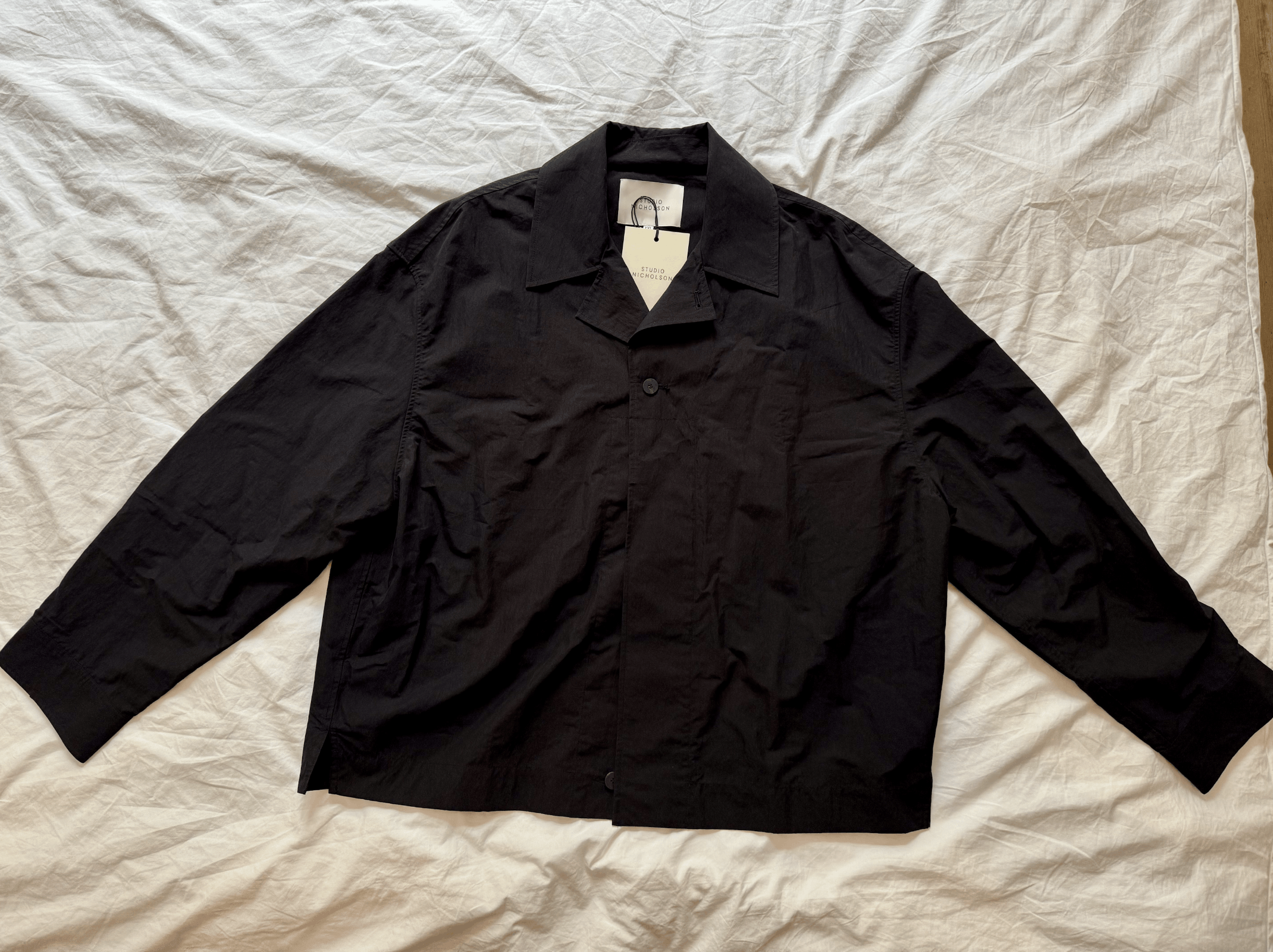Studio Nicholson Rick Jacket Boxy Black Size US XXL / EU 58 / 5 - 3 Thumbnail