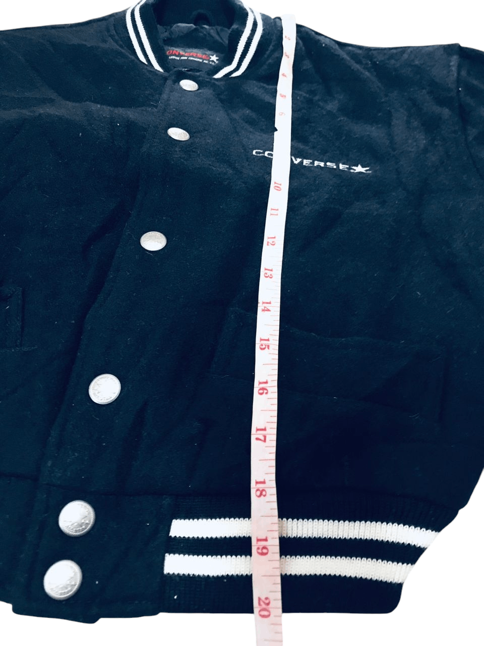 Converse × Vintage Vintage Converse Spells out Croptop Varsity Size M / US 6-8 / IT 42-44 - 12 Thumbnail