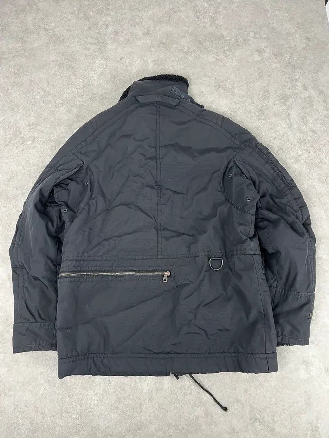 Prada 2000s Prada Black Nylon Multi-Zip Long Jacket Size US L / EU 52-54 / 3 - 5 Thumbnail