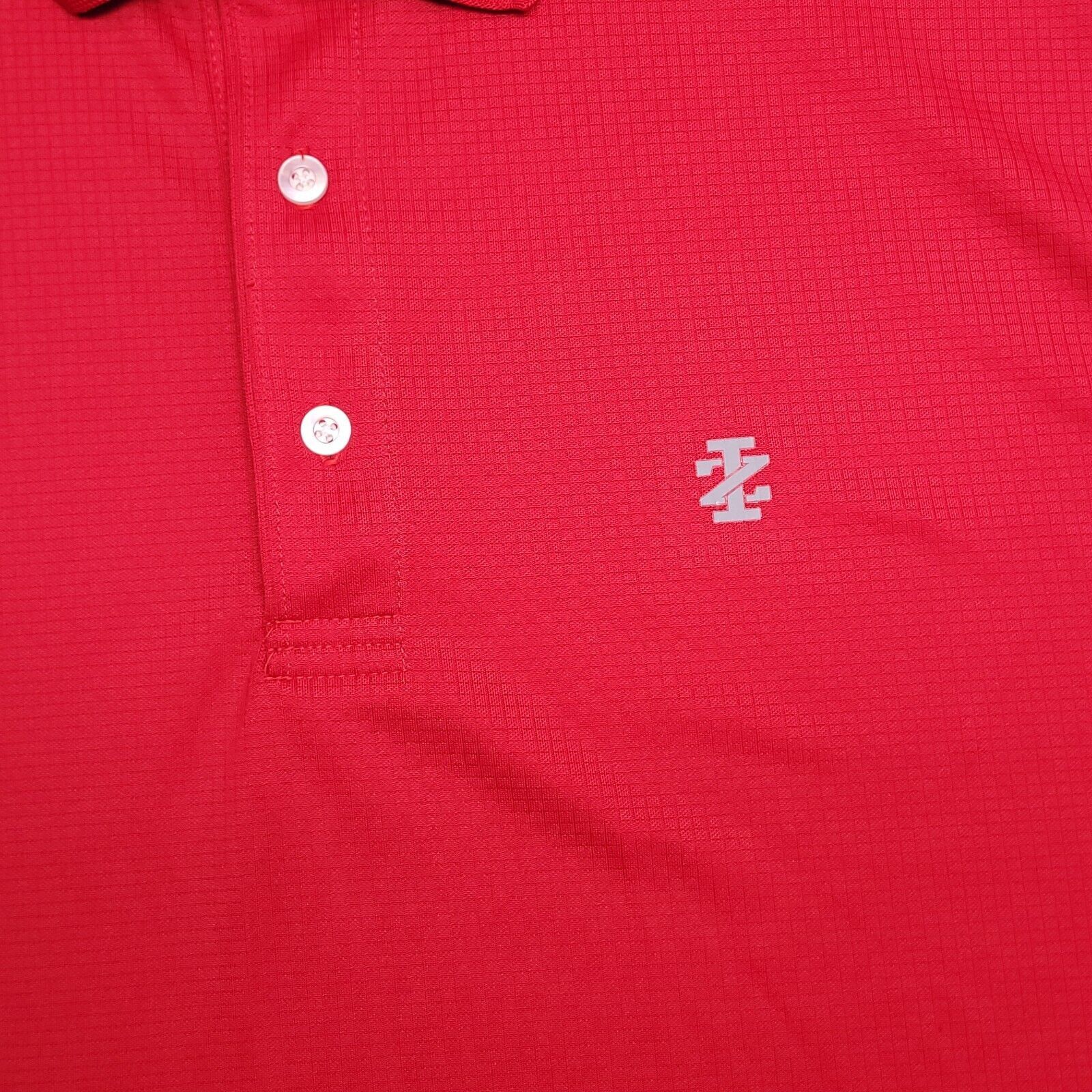 Izod IZOD Short Sleeve Pullover Polo Shirt Adult Mens Size L Red Size US L / EU 52-54 / 3 - 4 Thumbnail