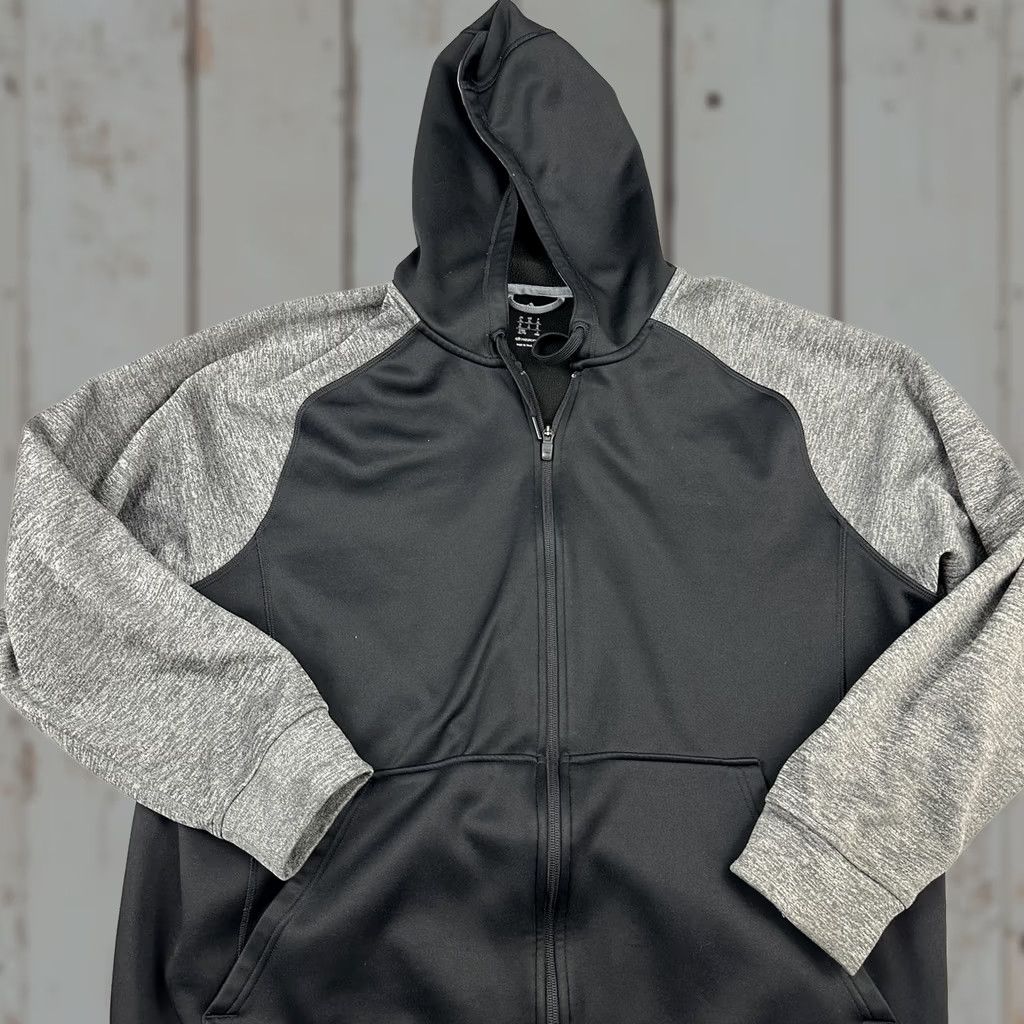 Adidas Adidas Climawarm Hoodie Men XL Black Full Zip Fleece Sweatshirt Training Size US XL / EU 56 / 4 - 1 Thumbnail