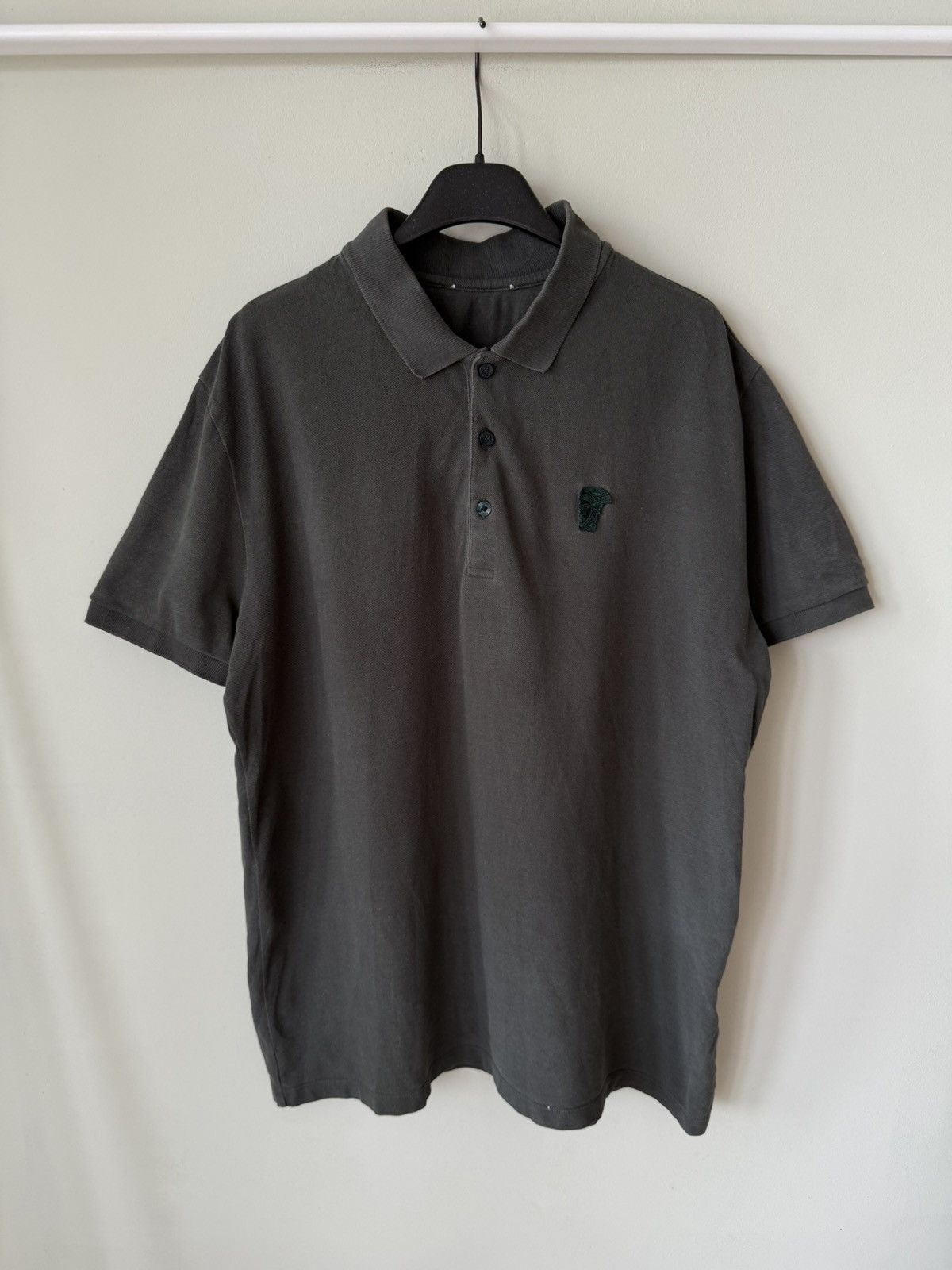 Versace Versace Collection iconic khaki polo tshirt Size US XL / EU 56 / 4 - 1 Thumbnail