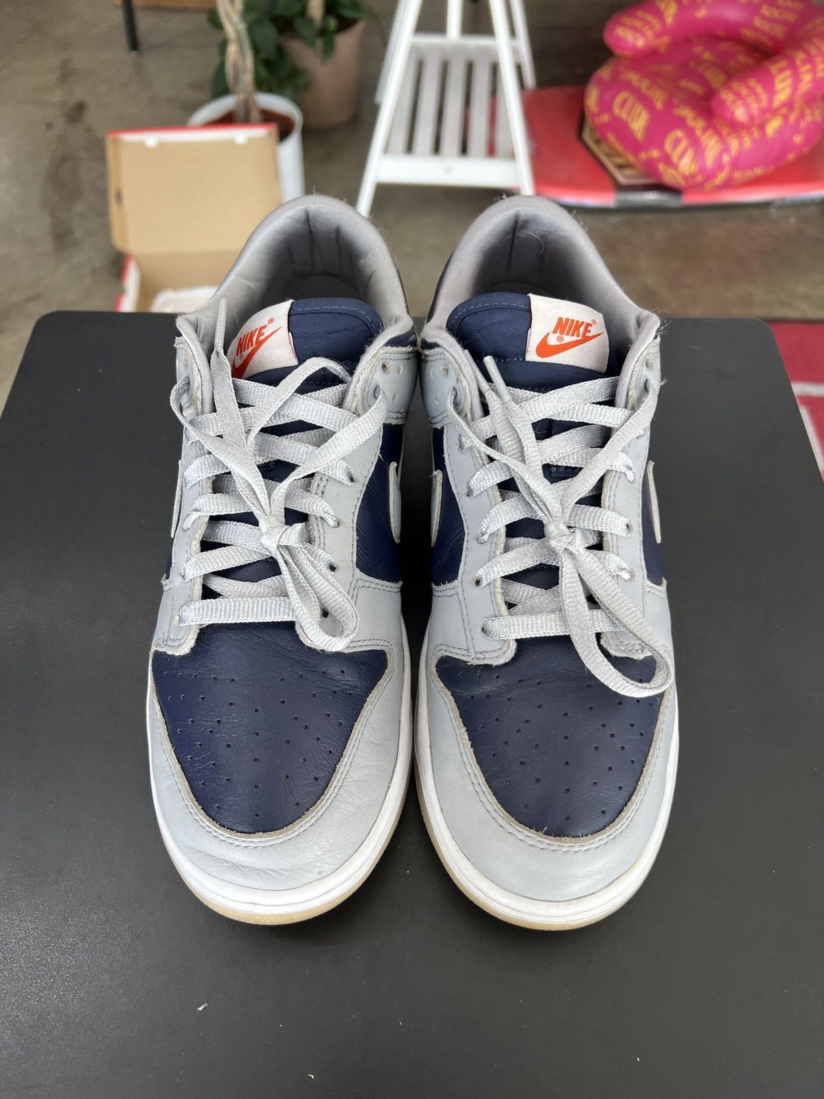 Nike Nike Dunk Low College Navy Grey Sz. 10.5W/9M (2021) Size US 9 / EU 42 - 2 Thumbnail