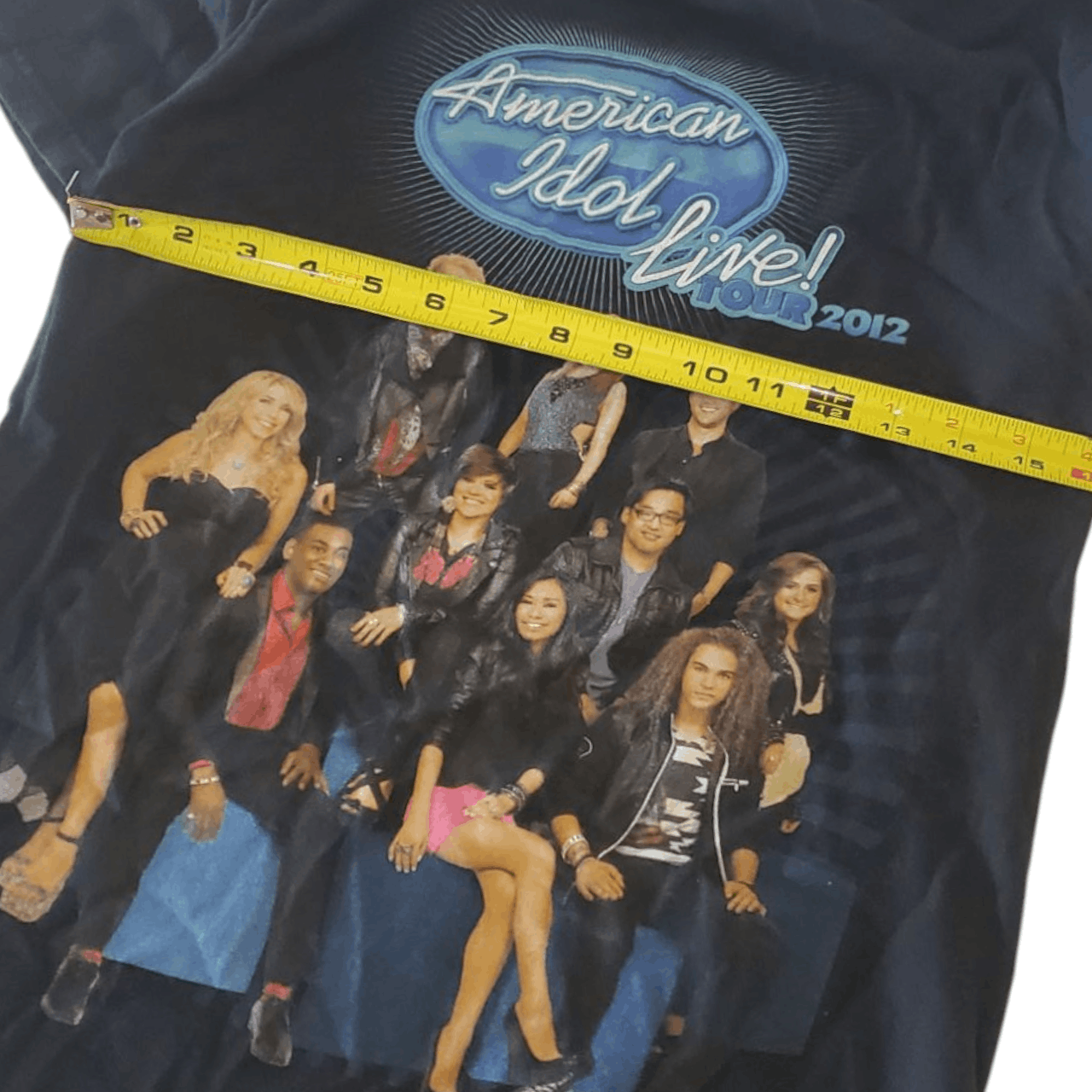 Vintage 2012 American Idol Live Tour T-Shirt Size US S / EU 44-46 / 1 - 5 Thumbnail