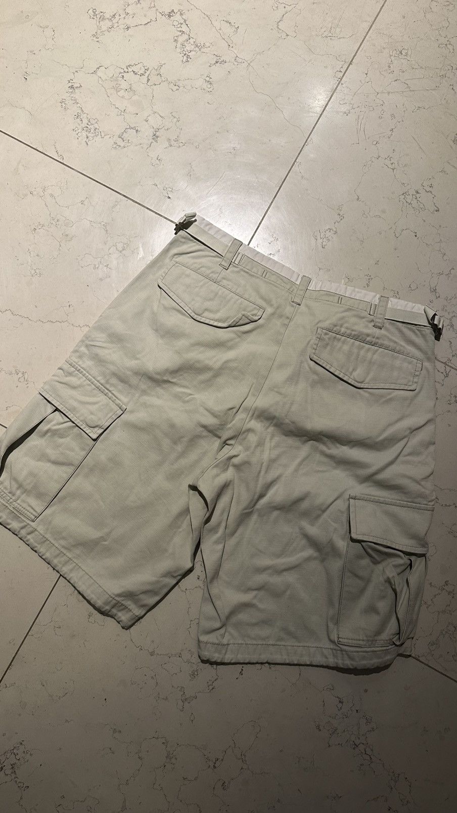 Diesel Diesel Vintage Cargo Shorts – Size 32 (Beige/Tan) Size US 32 / EU 48 - 5 Thumbnail