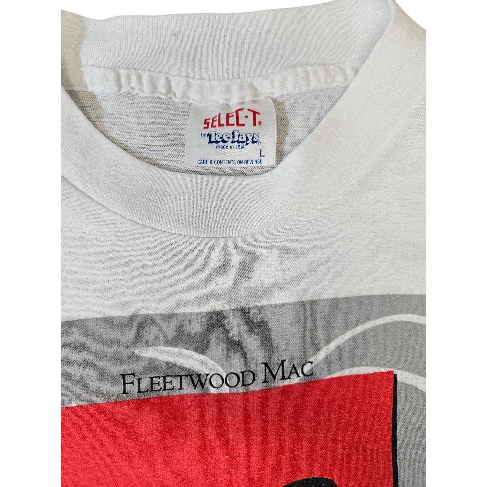 & Other Stories Fleetwood Mac Vintage 1987 Longsleeve Concert Shirt Size US L / EU 52-54 / 3 - 4 Thumbnail