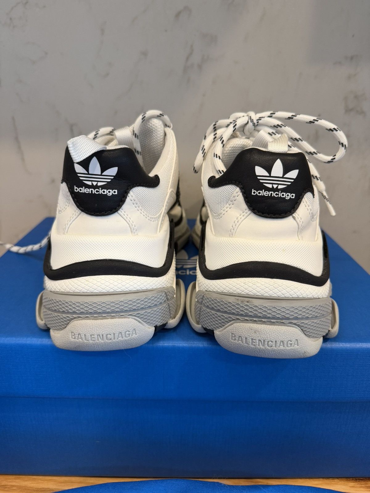 Adidas × Balenciaga Balenciaga x Adidas Triple S Sneakers Size US 8 / EU 41 - 3 Thumbnail