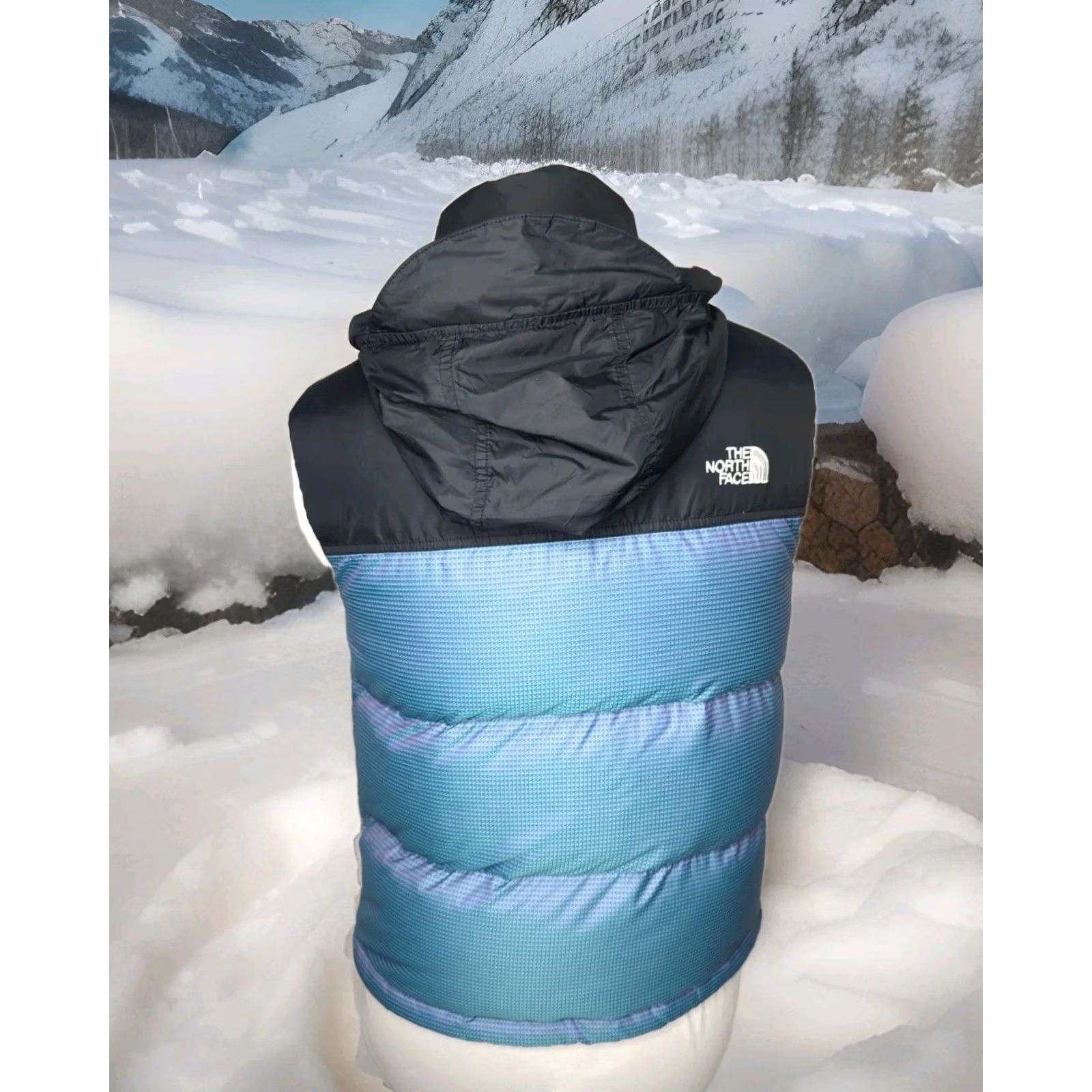 The North Face The North Face Womens Small 1996 Retro Nuptse Down Puffer Vest Jacket Blue Size S / US 4 / IT 40 - 2 Thumbnail