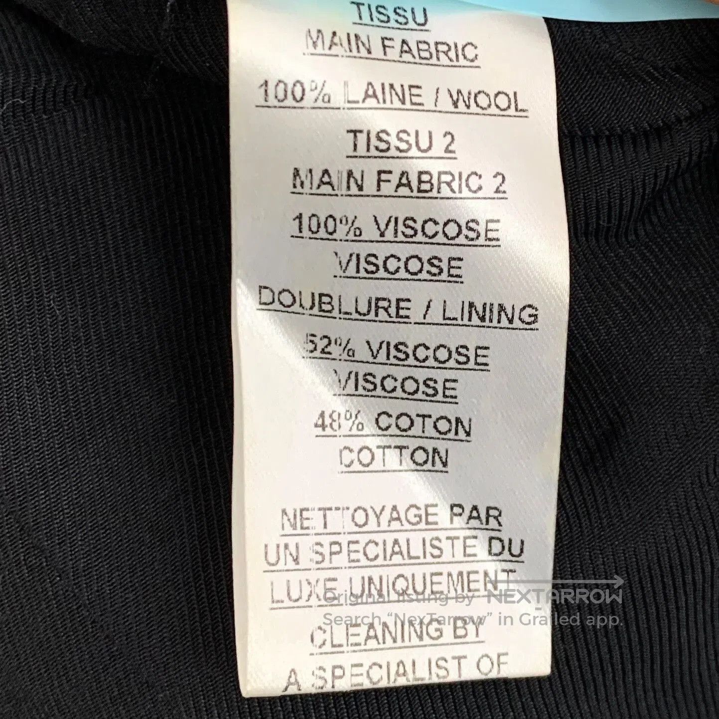 Balmain Balmain Black Wool Long-Sleeve Jacket. Size XS / US 0-2 / IT 36-38 - 7 Thumbnail