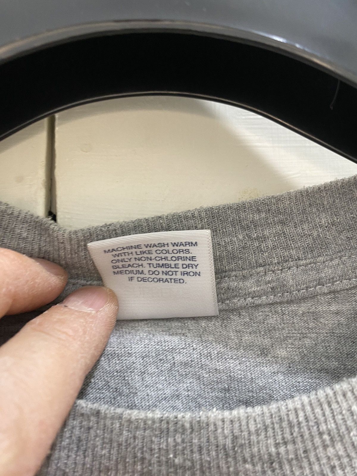 Supreme Supreme Karma T-shirt, size XL, gray, with print, used Size US XL / EU 56 / 4 - 5 Thumbnail