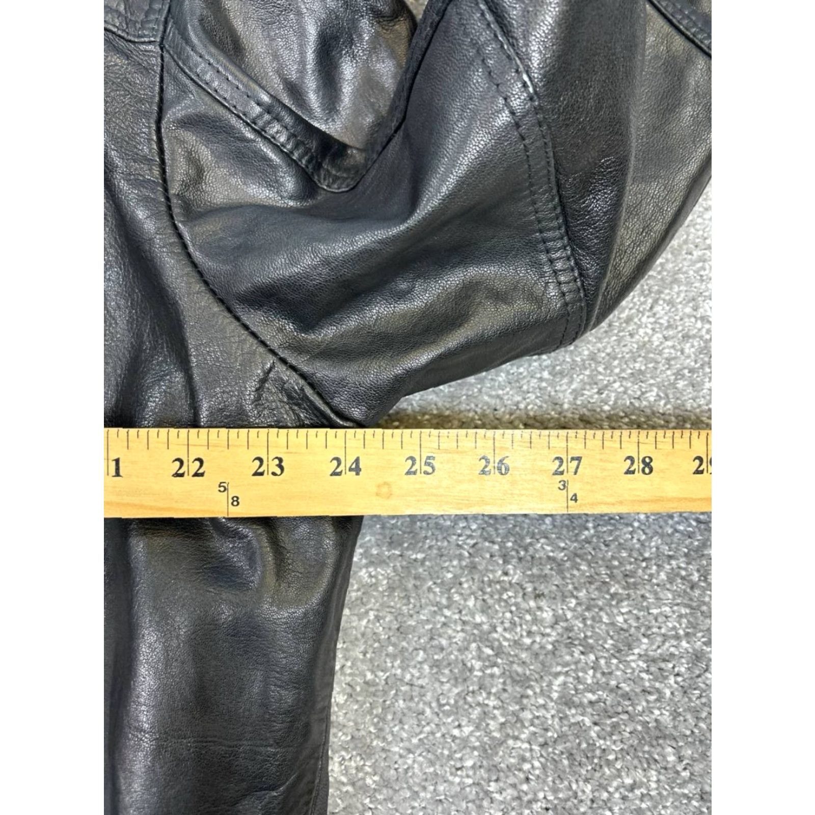 French Connection French Connection Jacket Mens Xxl Black Leather Full Zip Size US XXL / EU 58 / 5 - 6 Thumbnail
