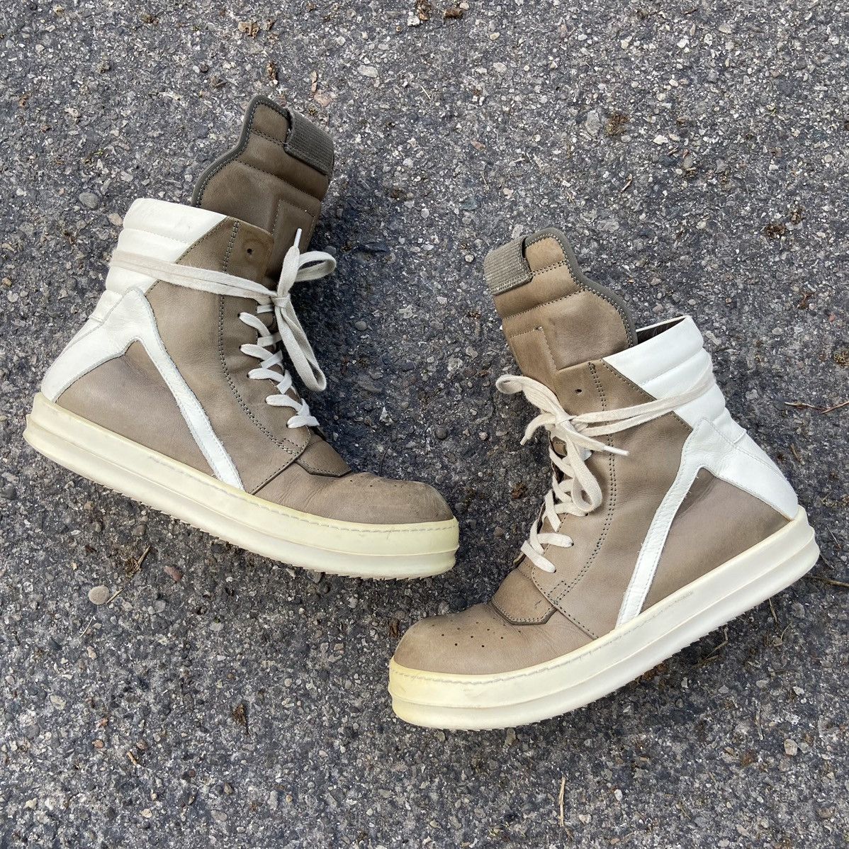 Rick Owens Rick Owens Palm Brown Geobasket - 41.5 | Grailed