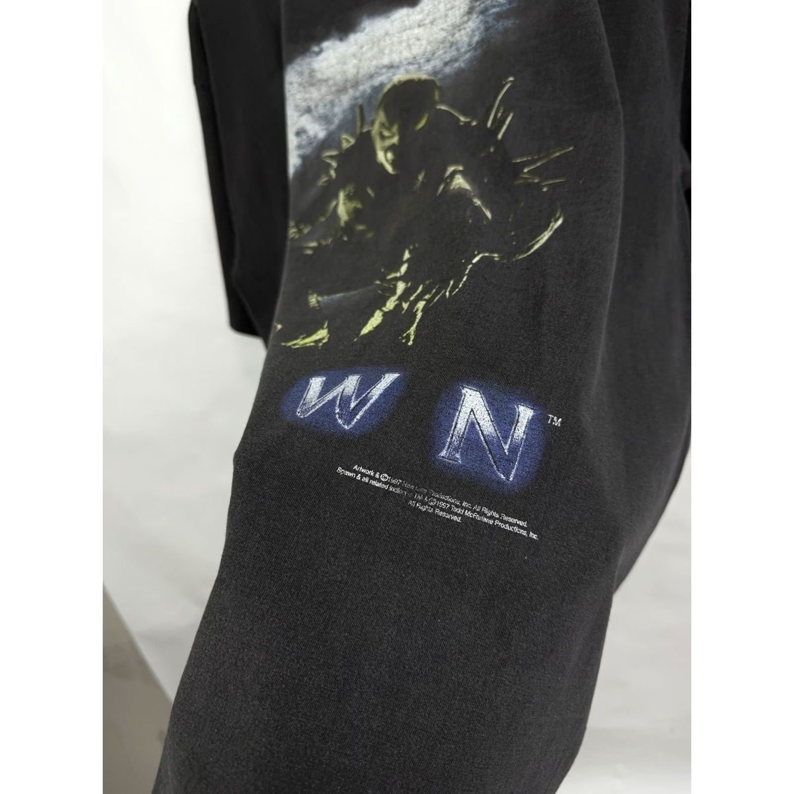 Etro VINTAGE Spawn Movie T-Shirt XL Black Retro Rare Mens XS? Size US XL / EU 56 / 4 - 5 Thumbnail