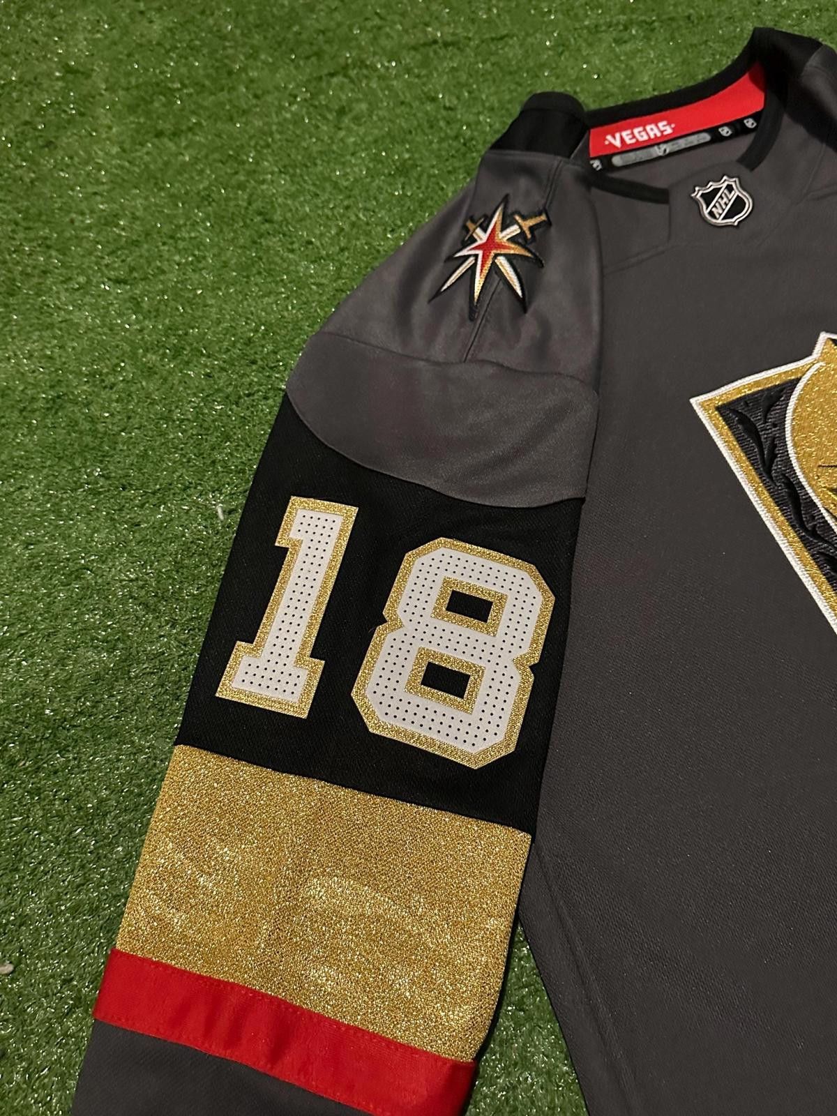 NHL Vegas Golden Knights Hockey Jersey - Zanetti #18 Size ONE SIZE - 5 Thumbnail