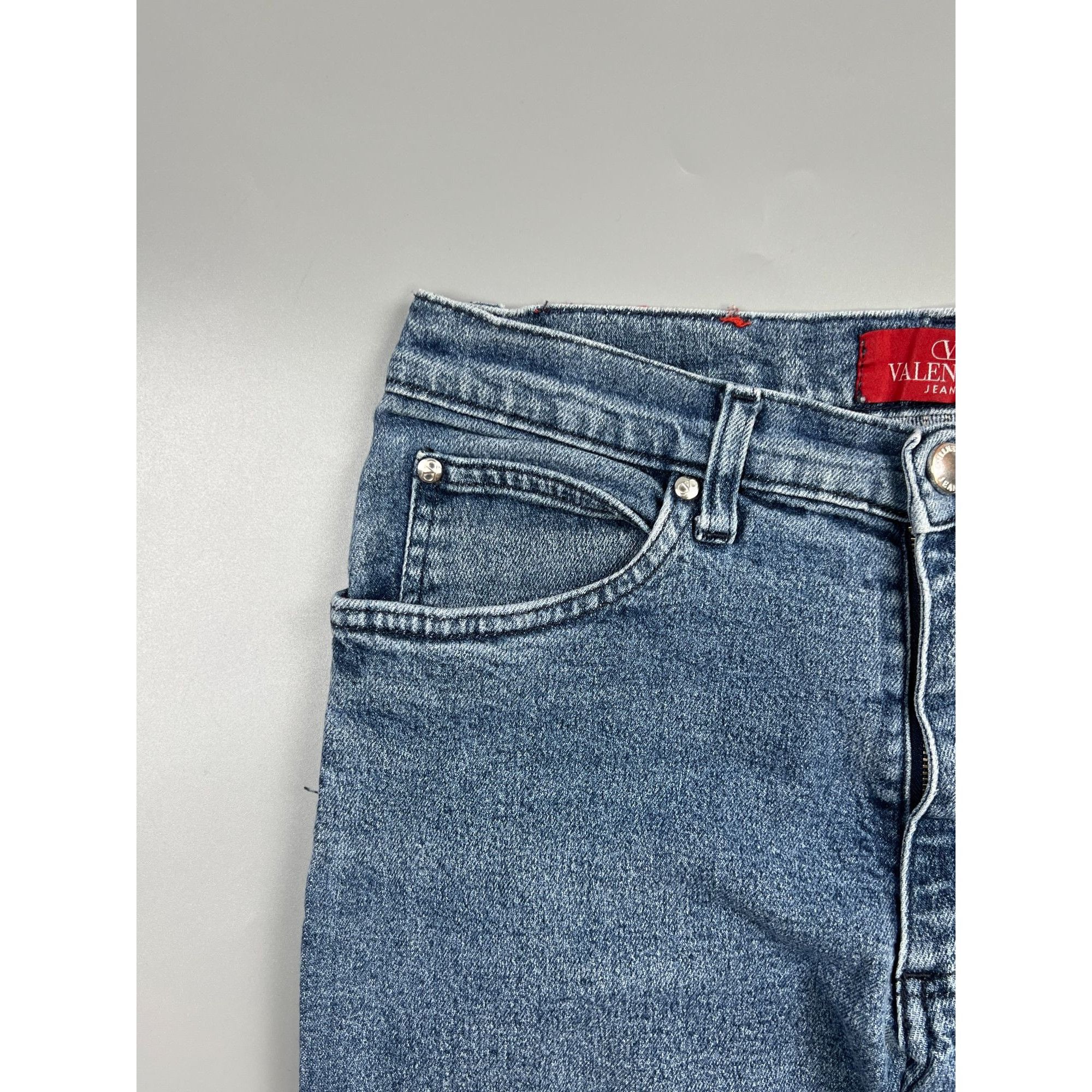 Valentino Valentino Light Blue Denim Jeans Pants (Y0979) Size US 31 - 3 Thumbnail