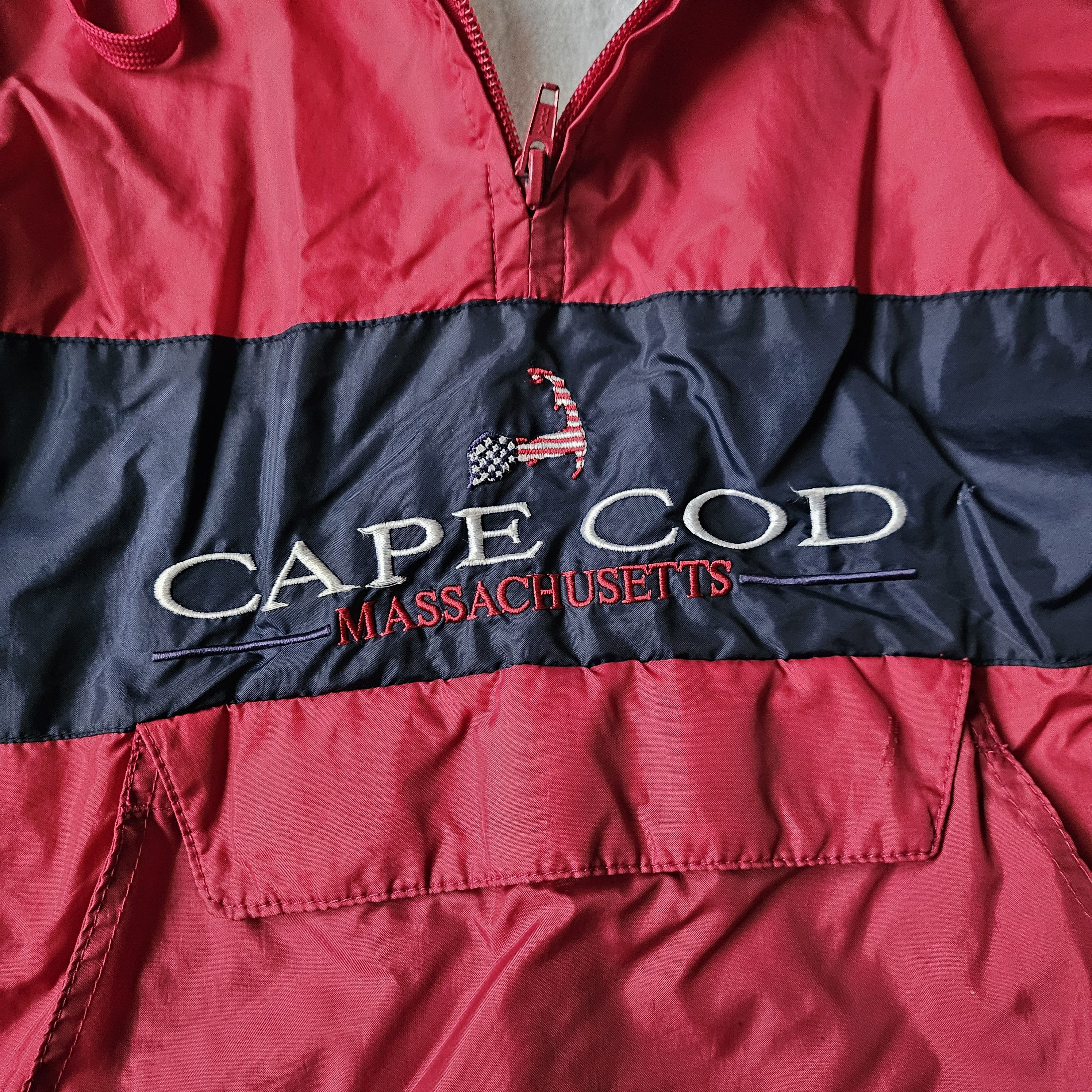 Vintage Cuffy's Cape Cod Nylon Jacket Men M Windbreaker 1/4 Zip Size US M / EU 48-50 / 2 - 5 Thumbnail