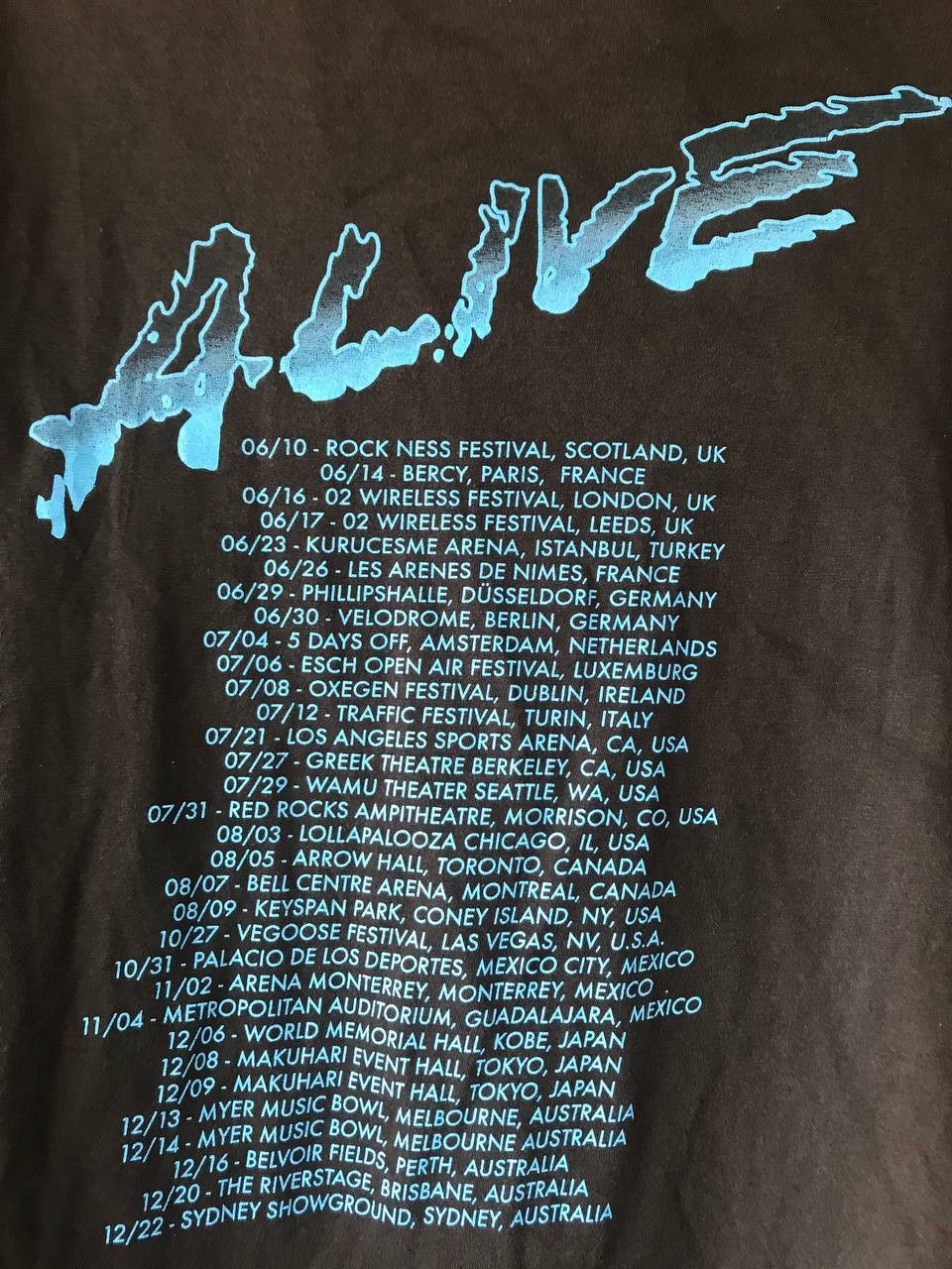 Band Tees Daft Punk Alive 2007 Tour Tee Faded Size US S / EU 44-46 / 1 - 4 Thumbnail