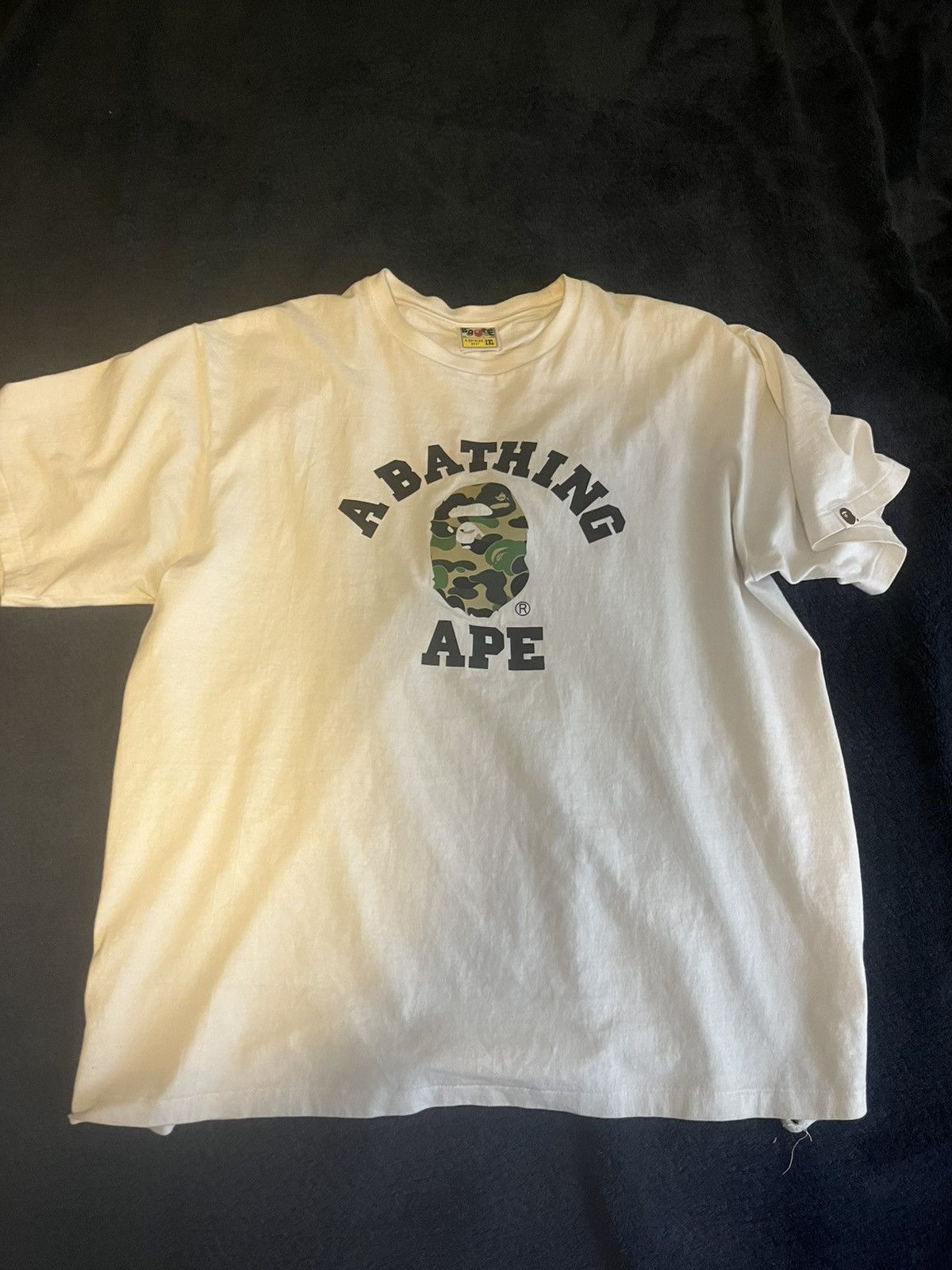 Bape ABC Camo College Tee Size US XXL / EU 58 / 5 - 1 Thumbnail