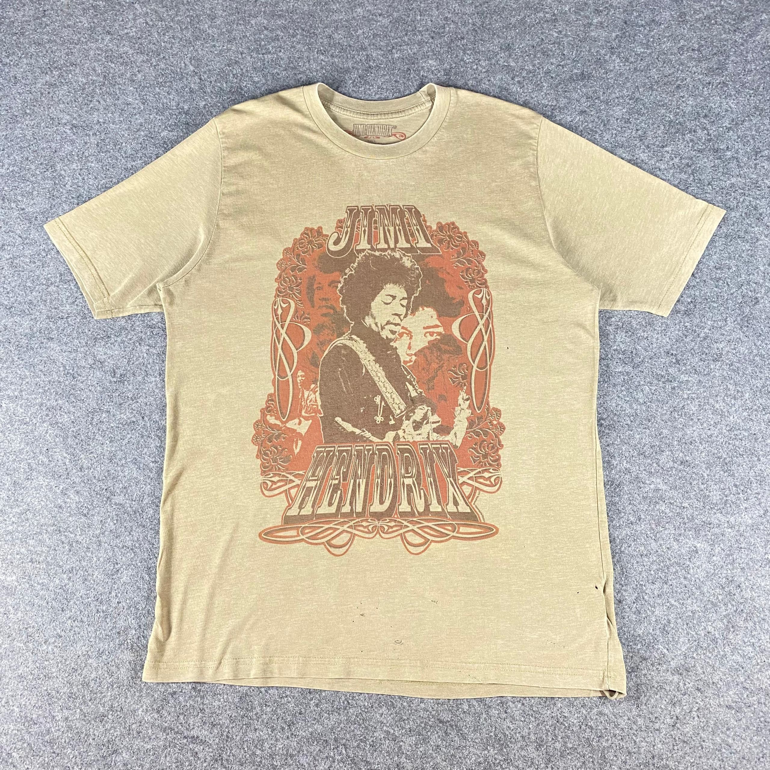 Rap Tees Jimi Hendrix Rapper Tshirt Size US L / EU 52-54 / 3 - 1 Thumbnail