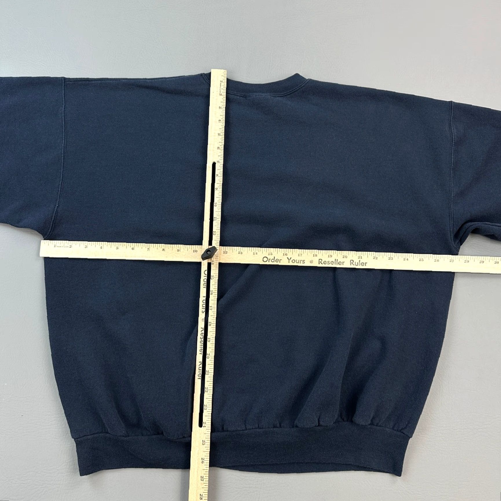 Hanes VINTAGE Hanes Comfortblend Sweatshirt Mens 2XL Navy Blue Crewneck Pullover Shirt 90s Mens Size US XXL / EU 58 / 5 - 4 Thumbnail