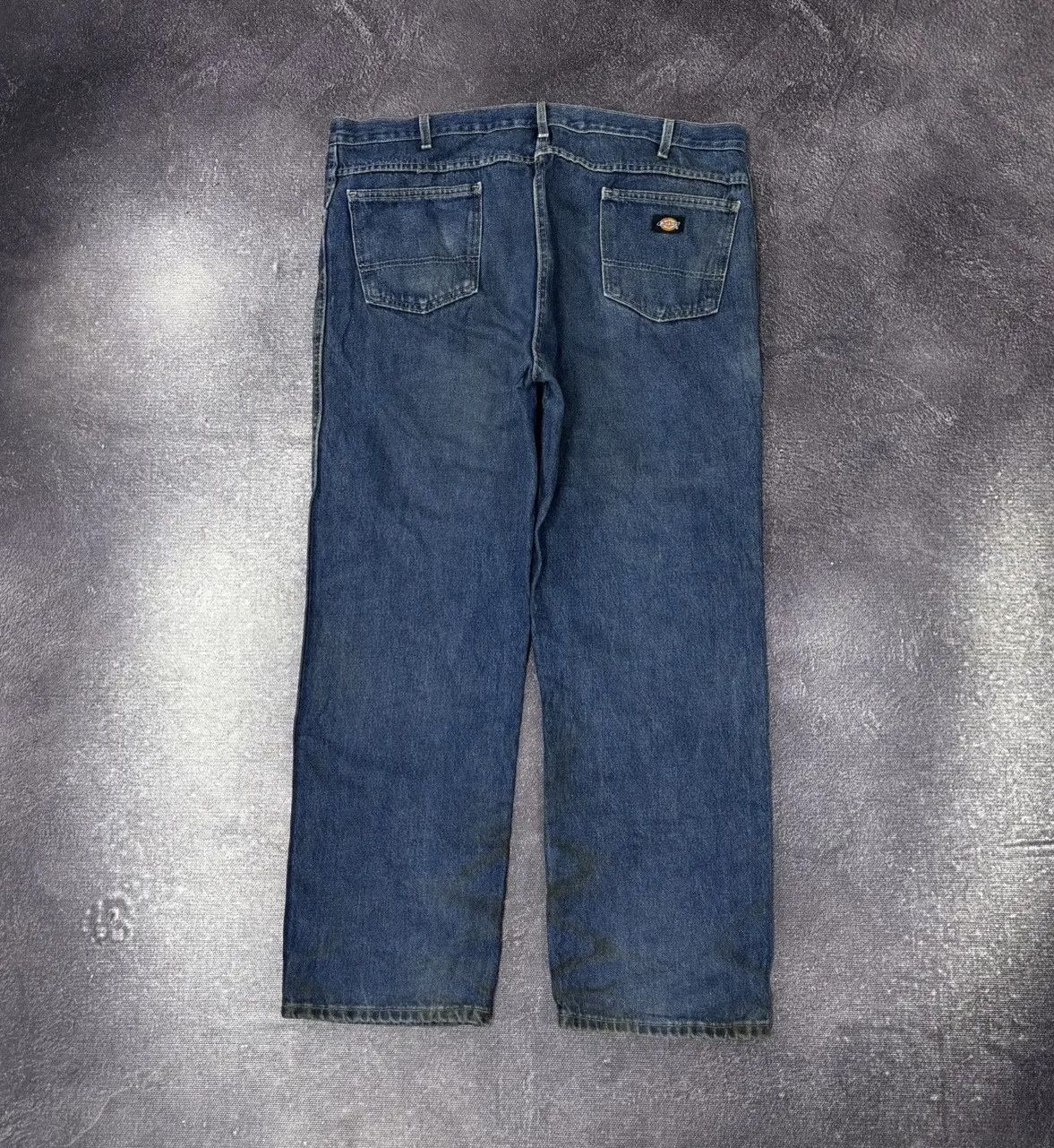 Dickies × Vintage Vintage Dickies Work Blue Denim American Hype Baggy Jeans Size US 42 / EU 58 - 1 Thumbnail