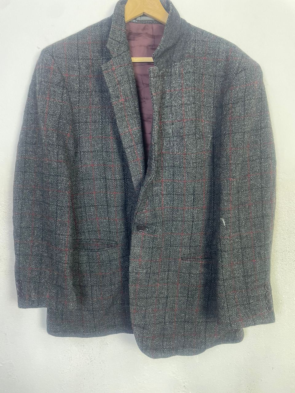 Harris Tweed Haris Tweed Wool Blazer Men Size 42S - 1 Thumbnail