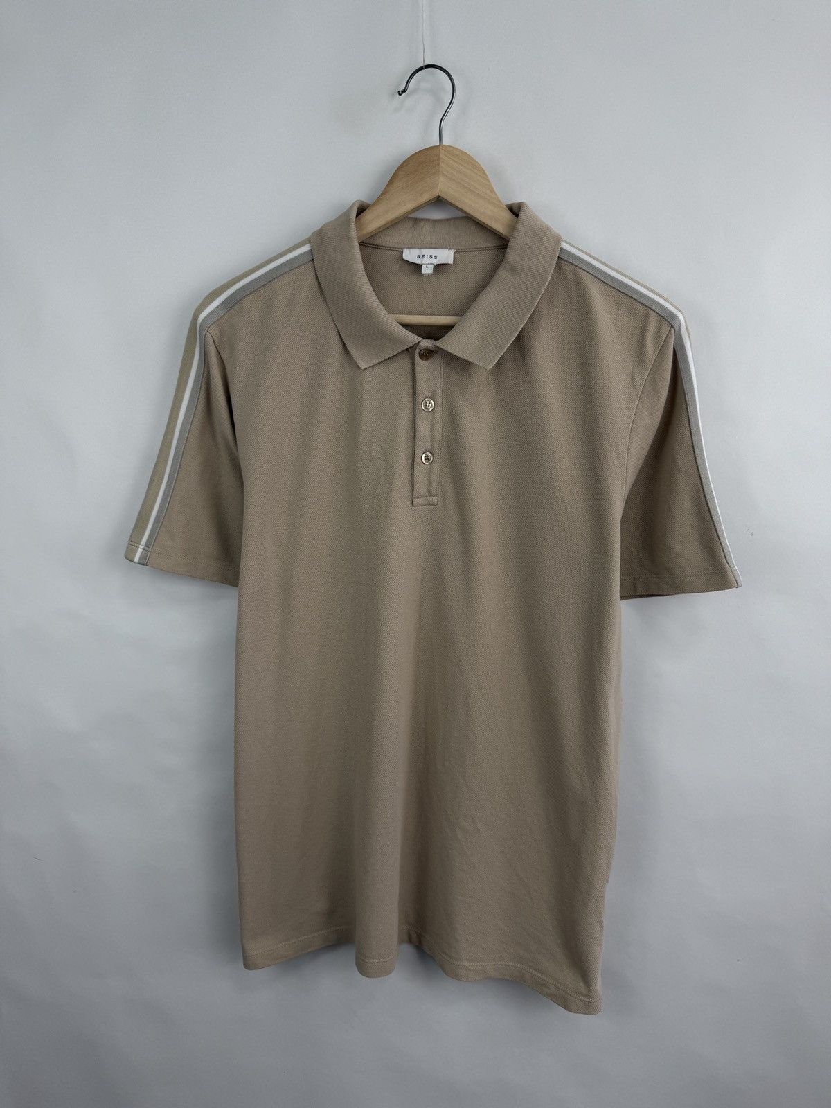 Reiss Reiss Classic Luxury Polo T-Shirt Size US L / EU 52-54 / 3 - 3 Thumbnail