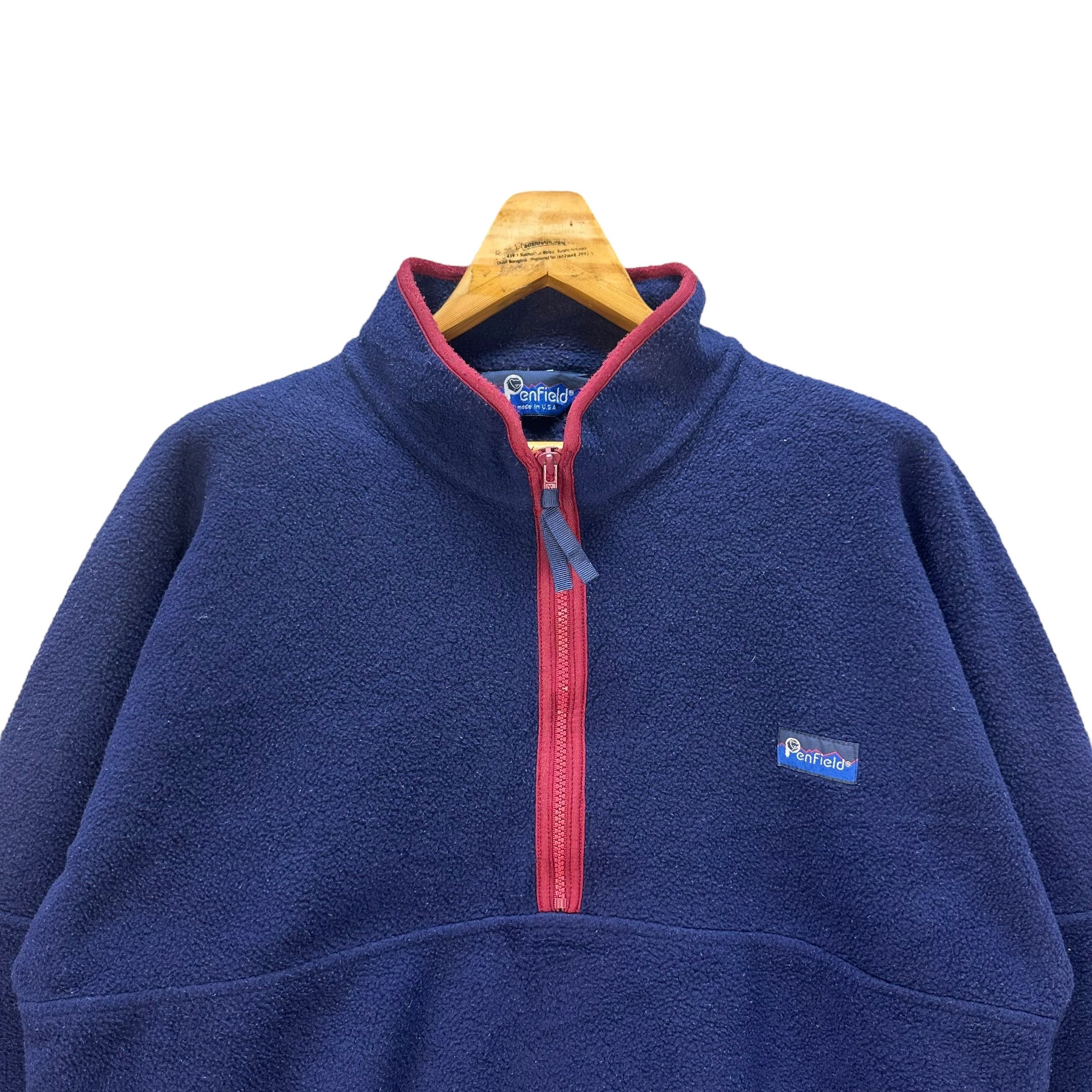 Penfield PENFIELD HALF ZIP TURTLE NECK PULLOVER FLEECE #8739-023 Size US L / EU 52-54 / 3 - 2 Thumbnail